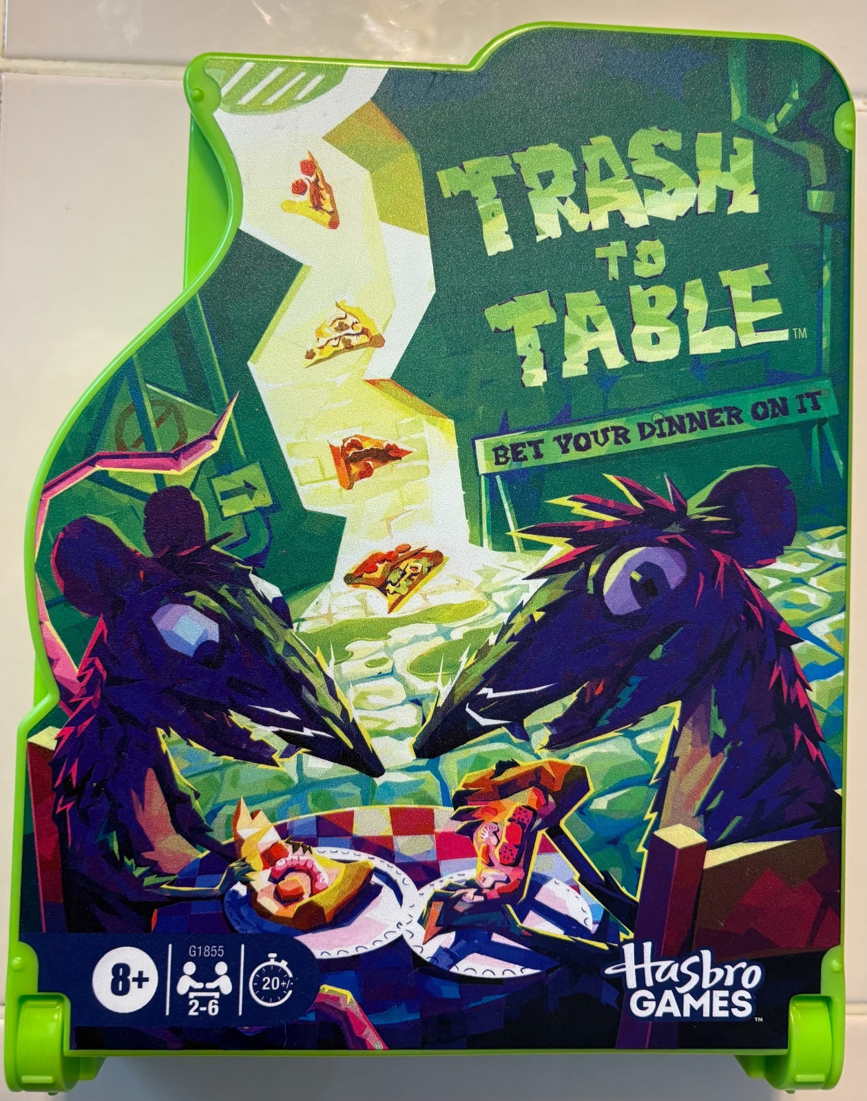 Trash to Table “Bet Your Dinner On It” Hasbro Games Age 8 Up-Brand New