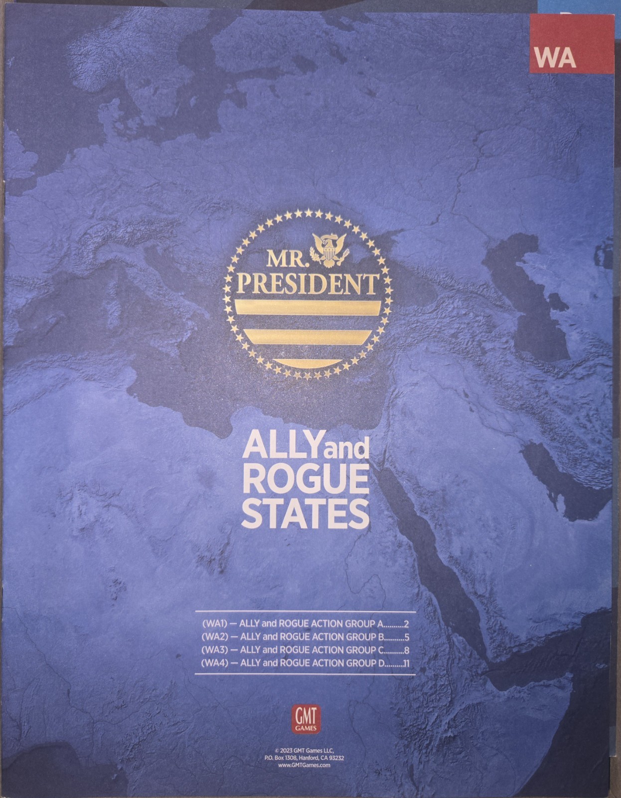 GMT Games Mr. President – The American Presidency 2001-2020 Pre-owned & Complete