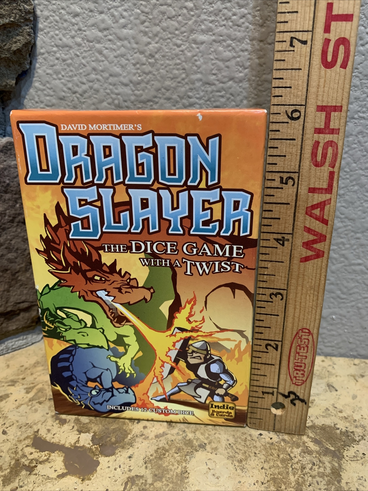 Dragon Slayer RPG Indie Dice Game with a Twist Fantasy Knights Complete