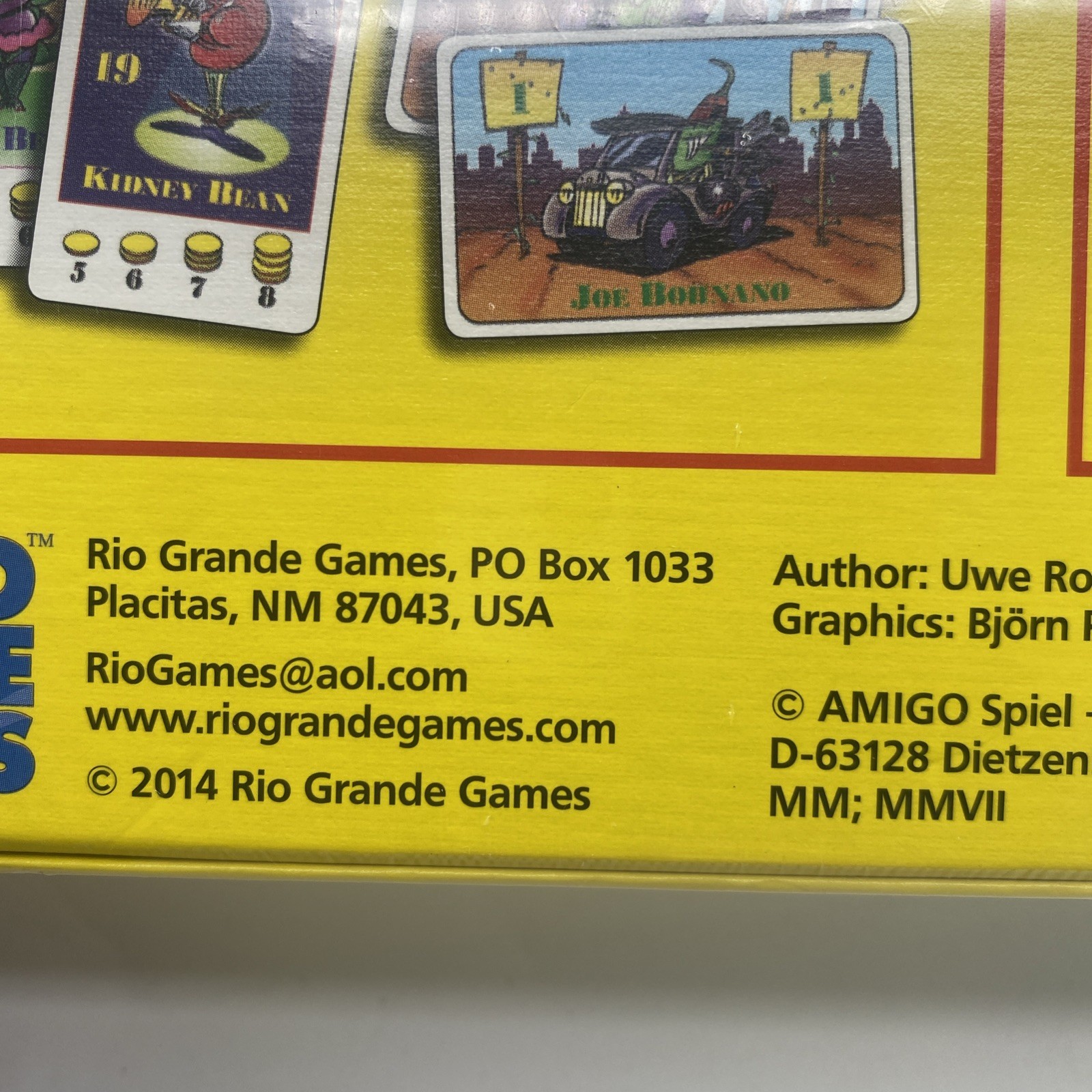 Bohnanza Ladies & Gangsters Card Game Uwe Rosenberg 2014 New Sealed