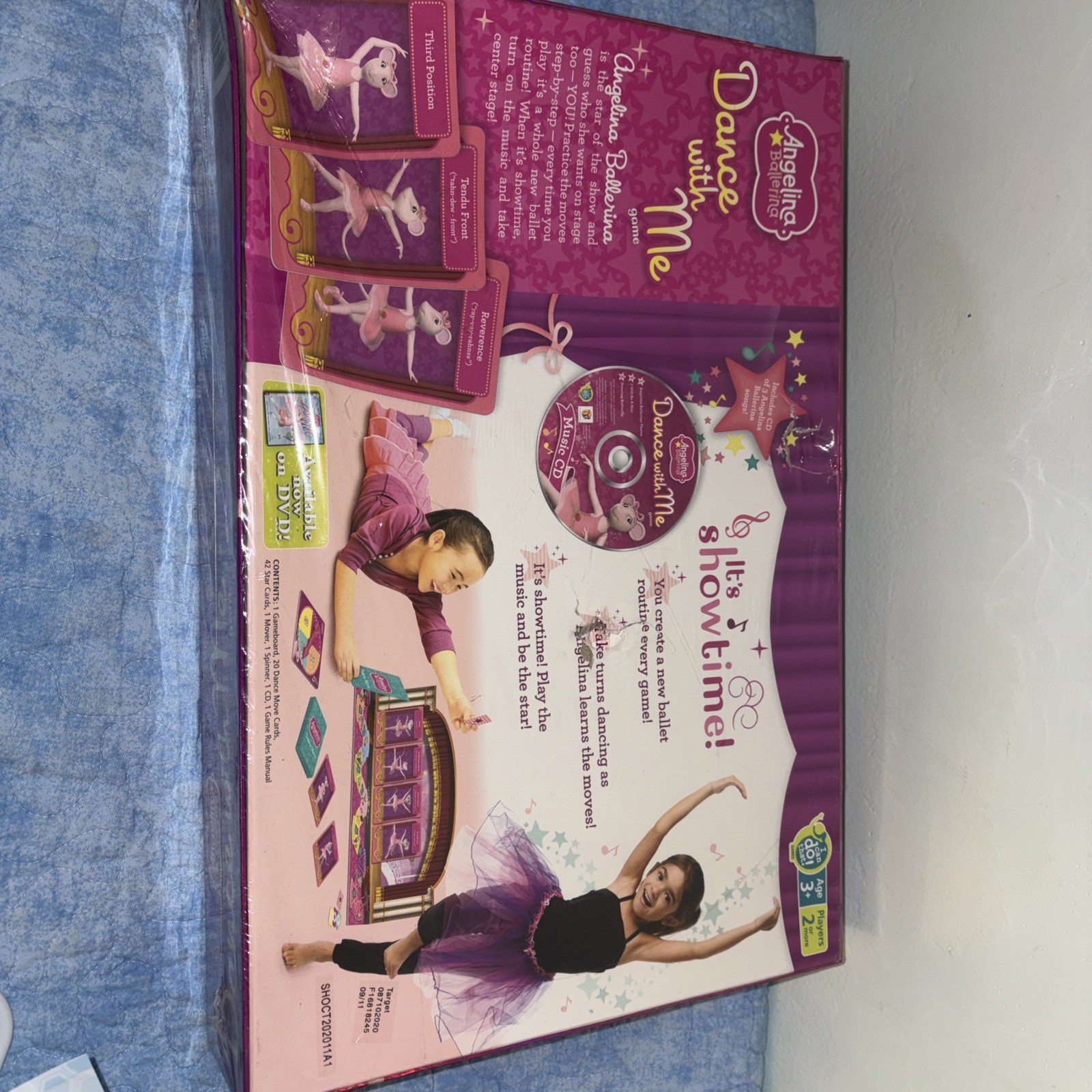 Angelina Ballerina “Dance With Me” Game by I Can Do That Games 2011 New