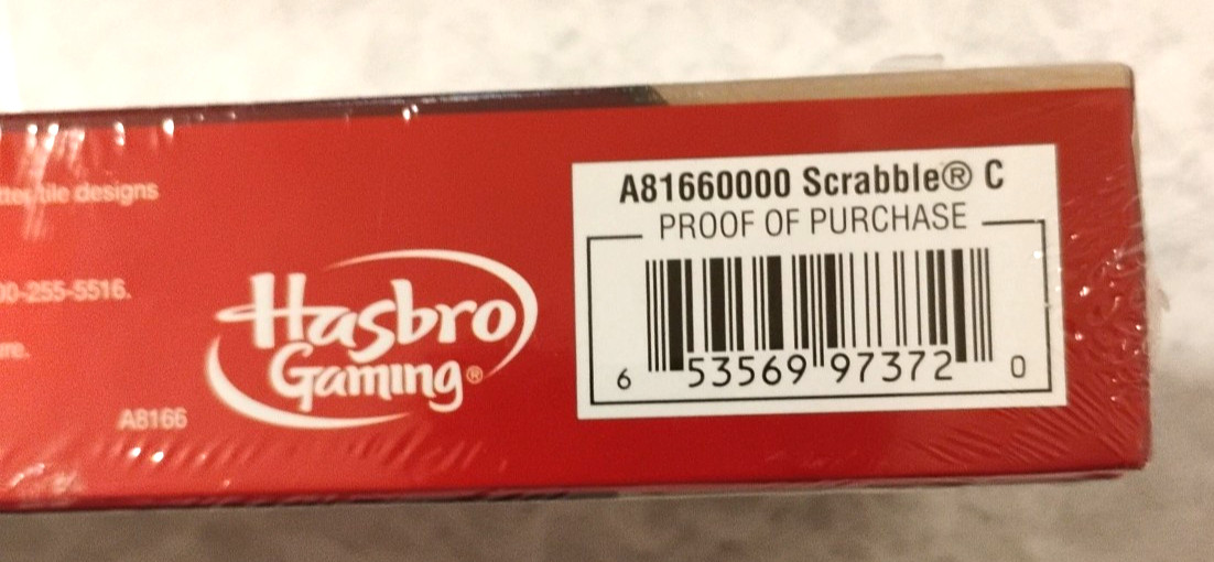 New & Sealed Scrabble Game 2013 USA Hasbro