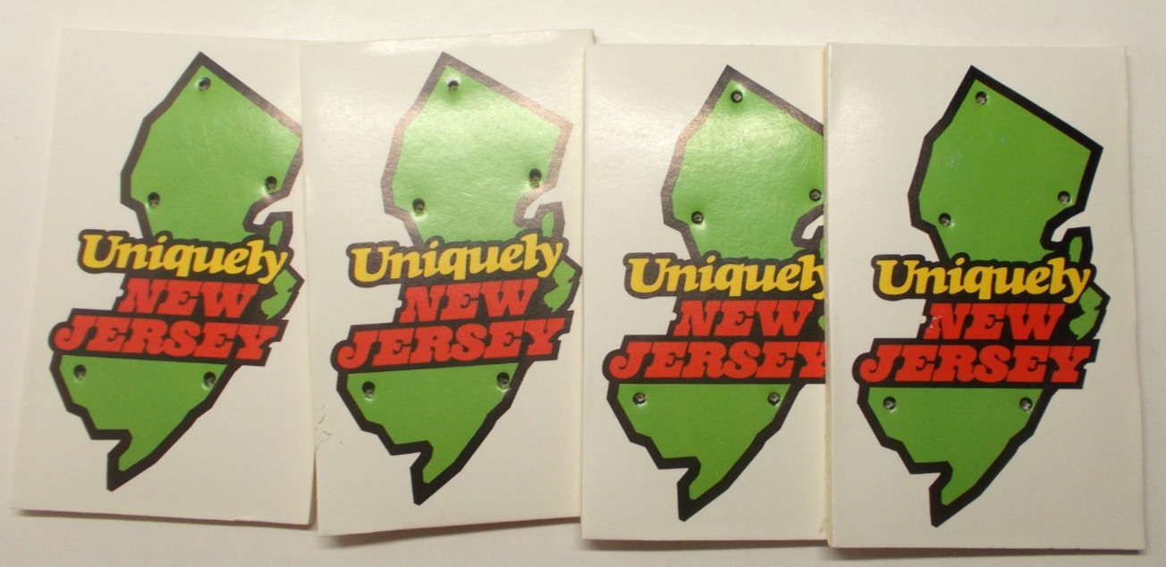 Vintage Uniquely New Jersey Board Game 1986 New Jersey Bell Yellow Pages