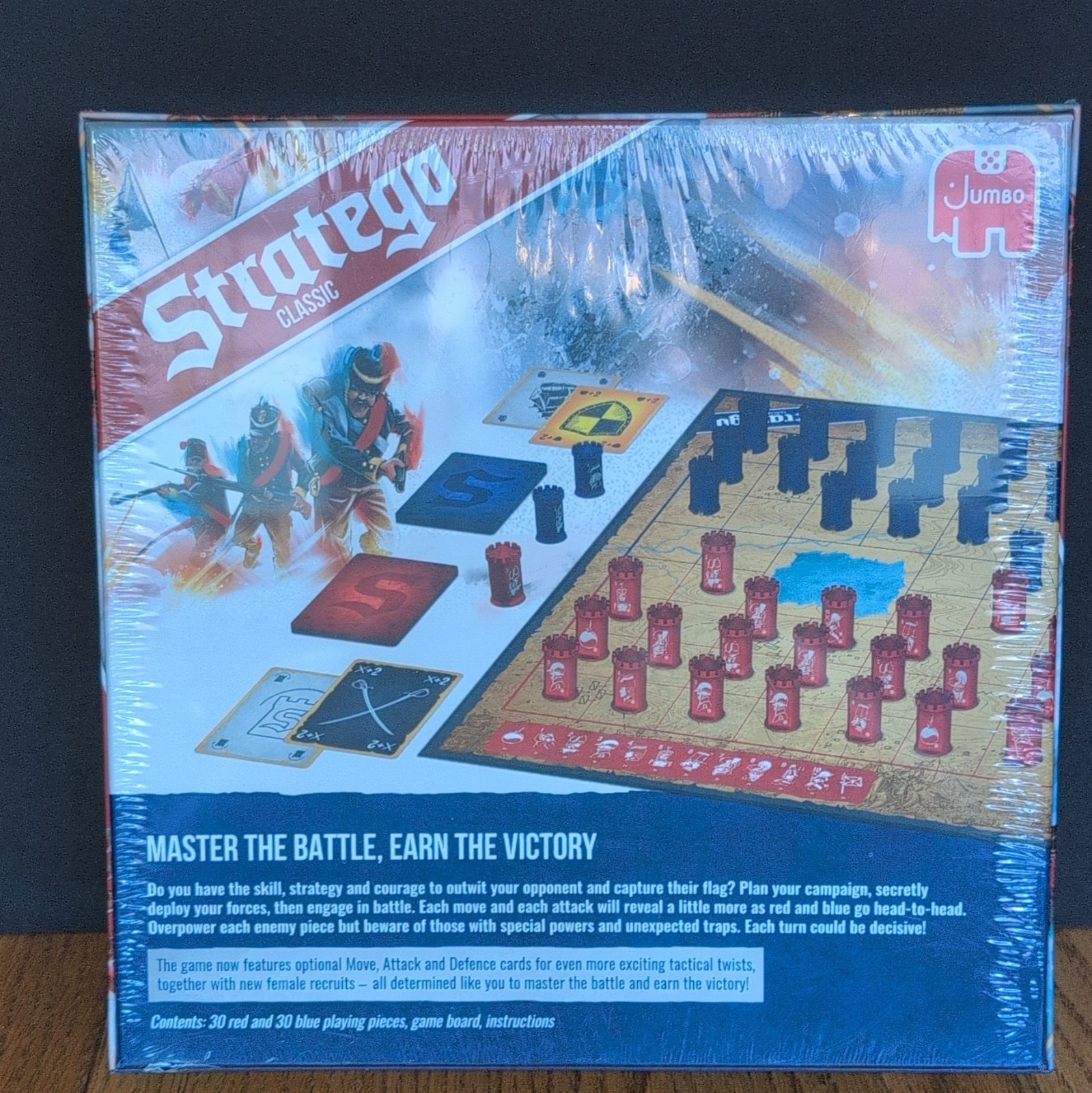 NEW & SEALED! Stratego Classic Board Game War Strategy Game With Battle Cards