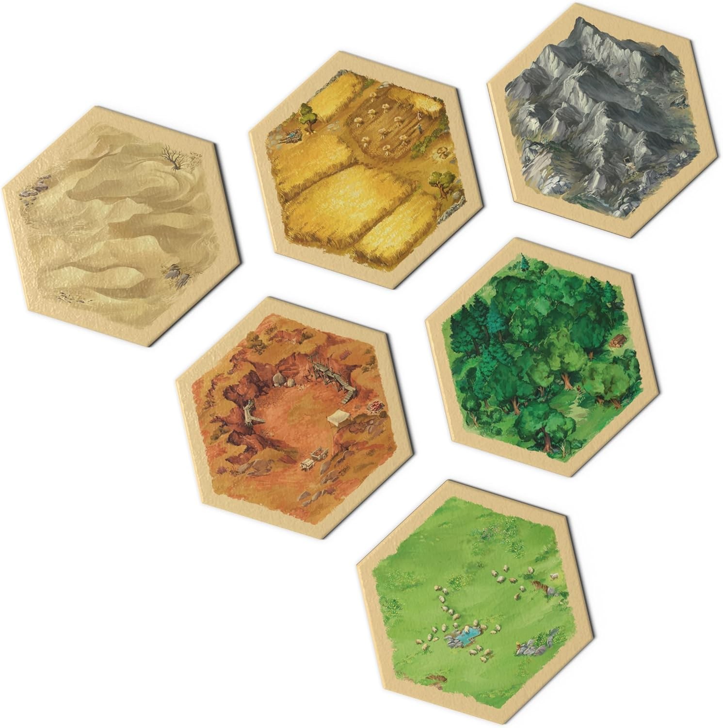 CATAN 6th Edition Board Game Ages 10+ 3-4 Players 60-90 Minutes Playing
