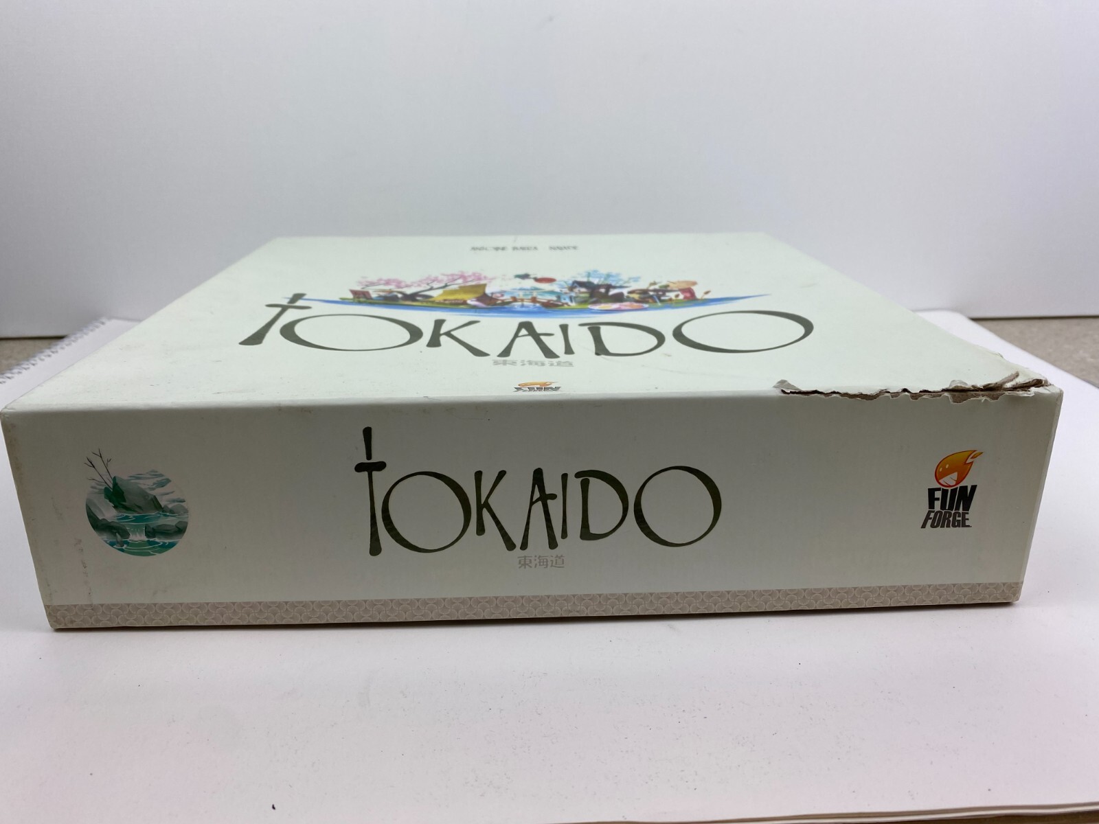 Tokaido Board Game By Fun Forge Punched Missing Travelers Markers