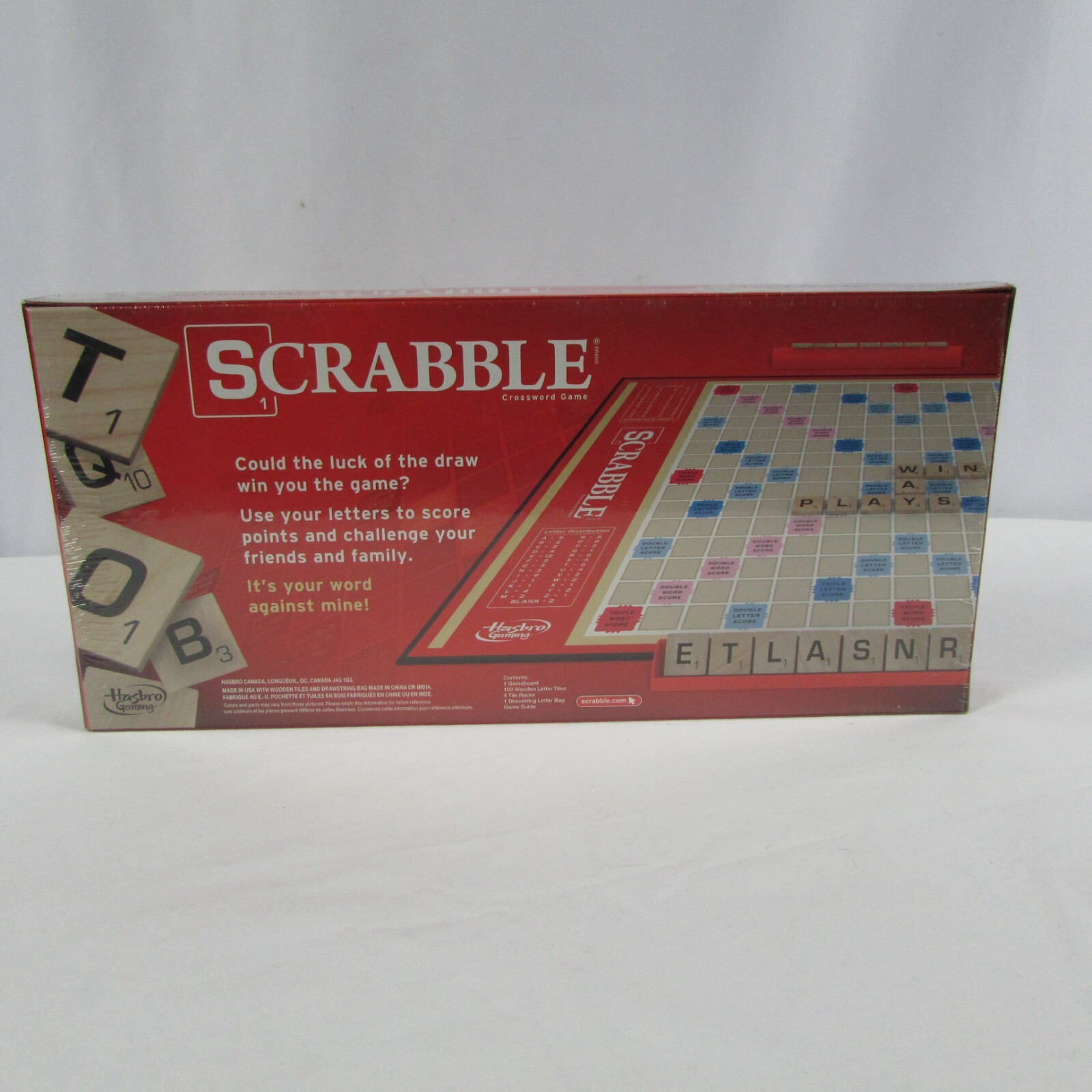 Scrabble Crossword Game Hasbro Gaming Brand New Sealed – A8166