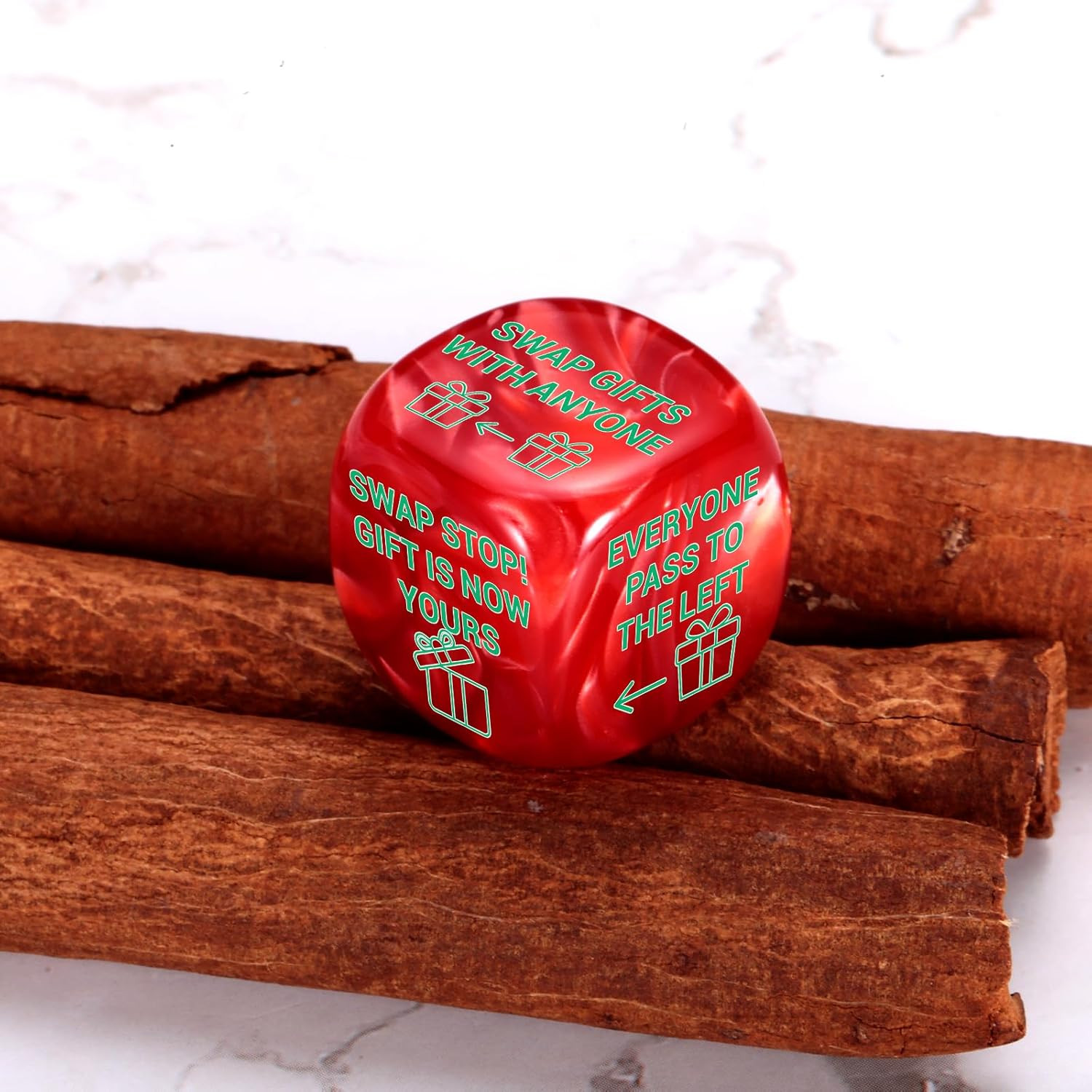 Santa Swap Gift Exchange Dice Gag Gifts Funny Adult Christmas Dice Gift Exchange
