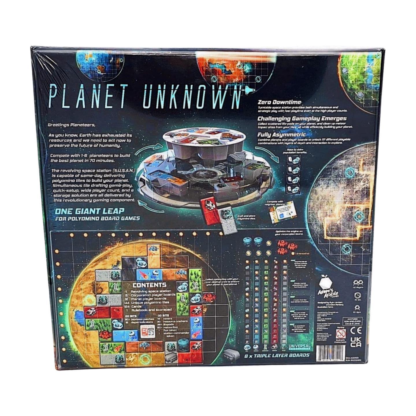 Planet Unknown Limited DELUXE Edition + Supermoon Exp by Adam’s Apple Games