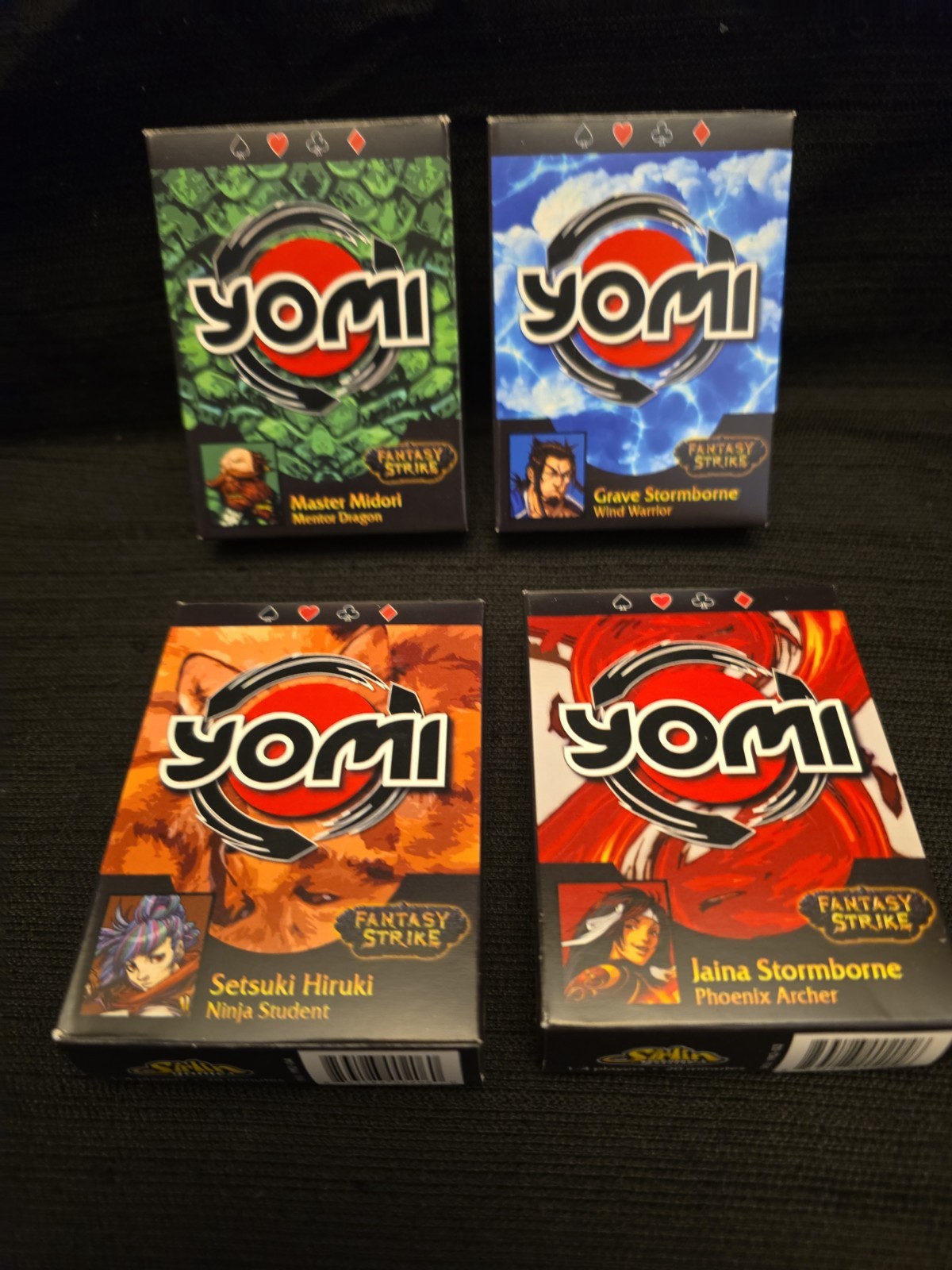 Yomi: Round 1 One – Fighting Card Game Sirlin Games Box set. Complete!