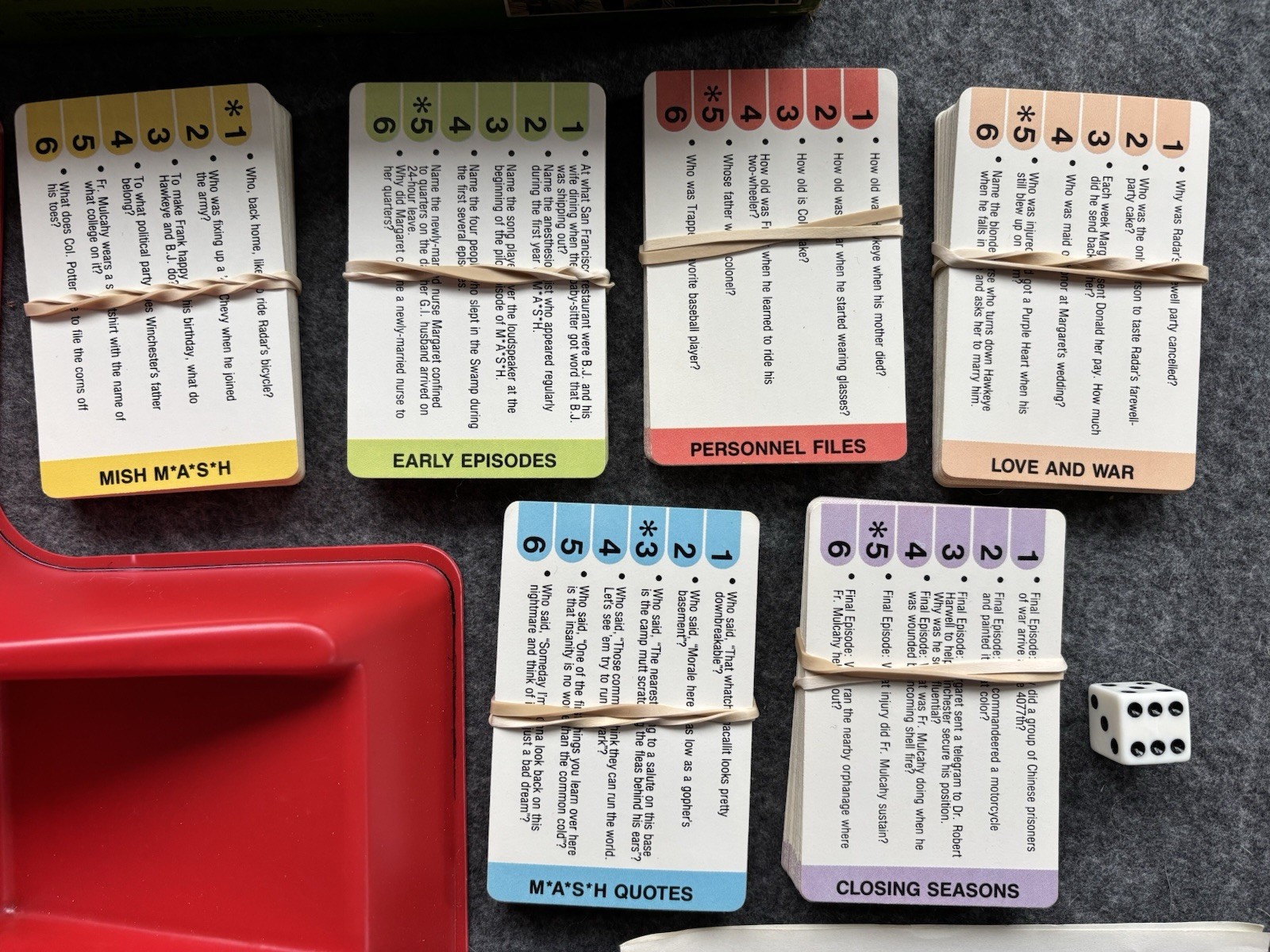 VTG 1984 GOLDEN TRIVIA GAME M*A*S*H EDITION COMPLETE 2+ PLAYERS AGES 10 TO ADULT