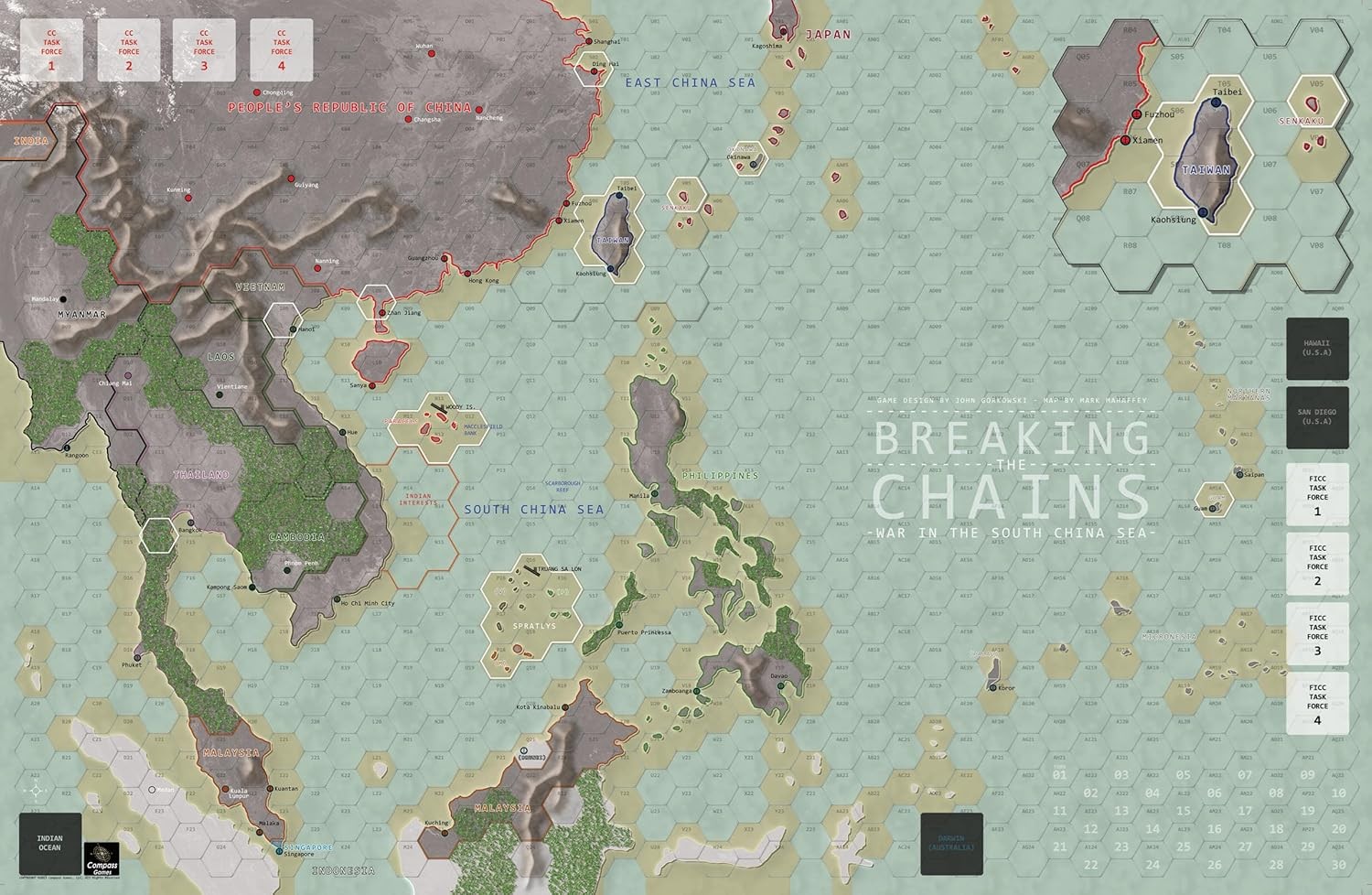 Compass Games: Breaking The Chains 2.0 -War in The South China Sea