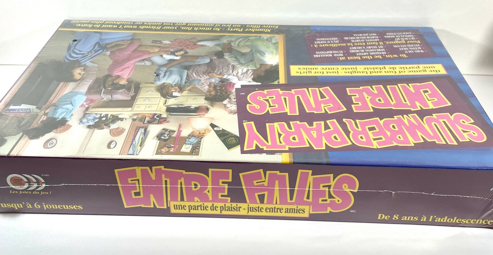 Slumber Party Board Game NEW Sealed – 1991 Canadian Complete