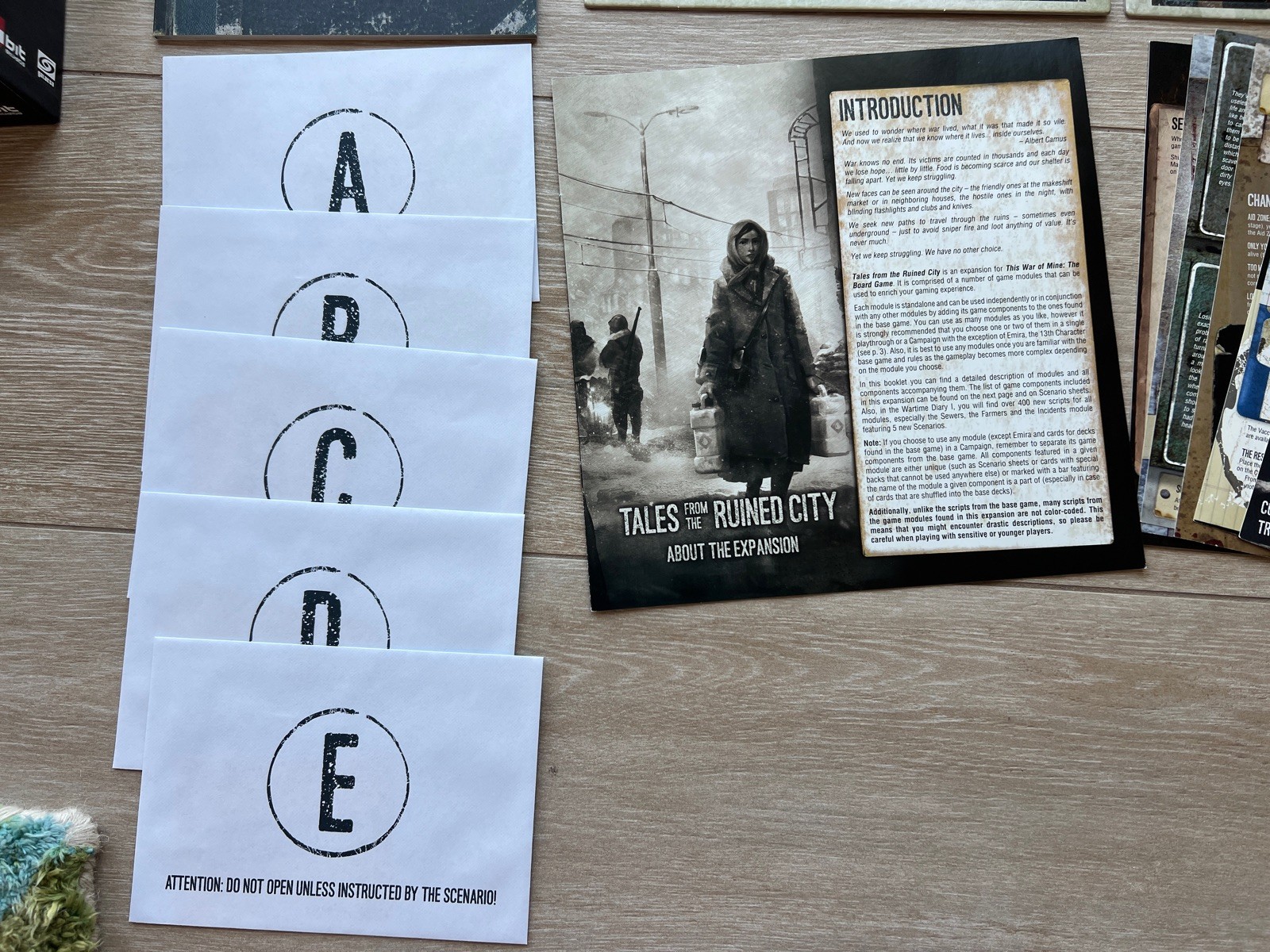 This War of Mine: Tales from the Ruined City Expansion Unpunched/Unplayed 100%