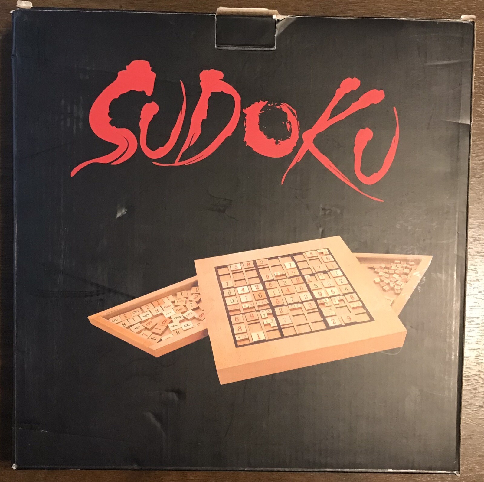 Sudoko Wooden Game Board and Pieces by Wood Expressions, Inc.