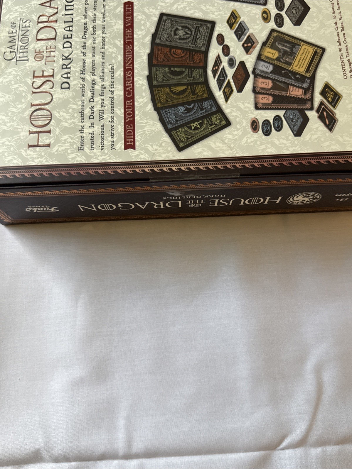 Game Of Thrones House Of Dragon Dark Dealings Board Game Funko Games