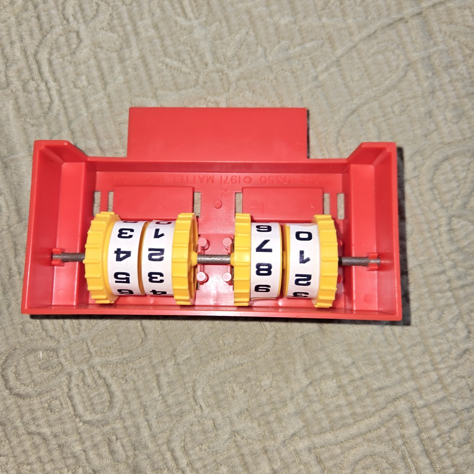 Mattel Talking Football Game – 1971 – Hear It Happen – COMPLETE- WORKING