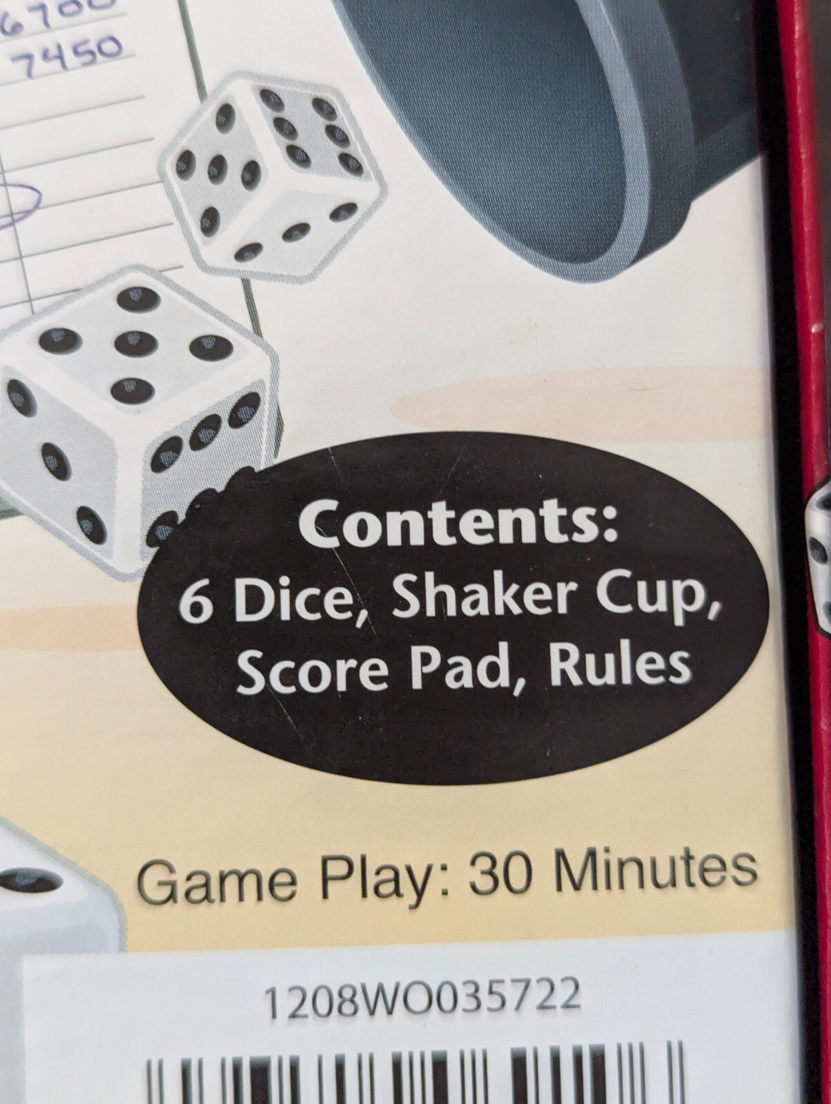FARKLE Patch Games Edition Classic Dice Game By Patch 100% COMPLETE 2007 Box