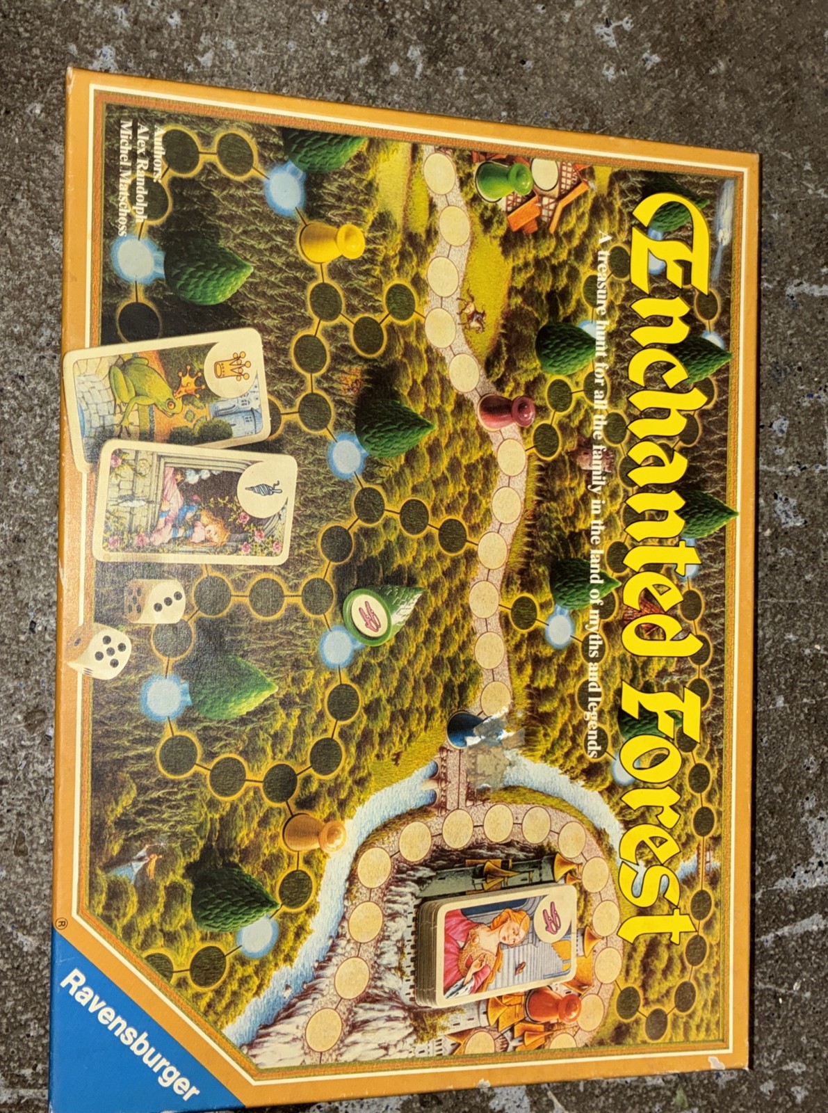 Vintage 1982 Ravensburger Enchanted Forest Board Game West Germany