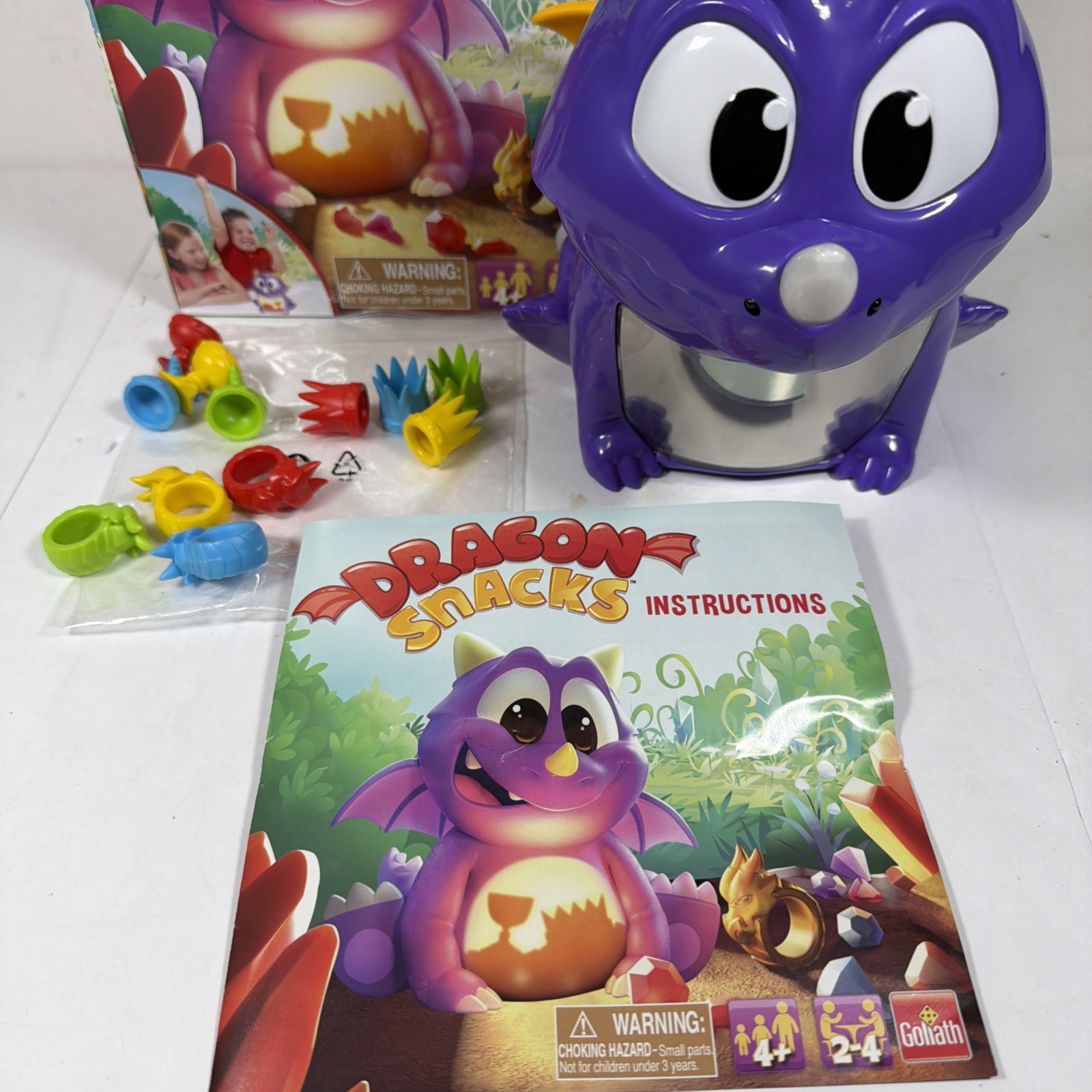 Dragon Snacks 2019 Game Goliath Complete Works Free Shipping