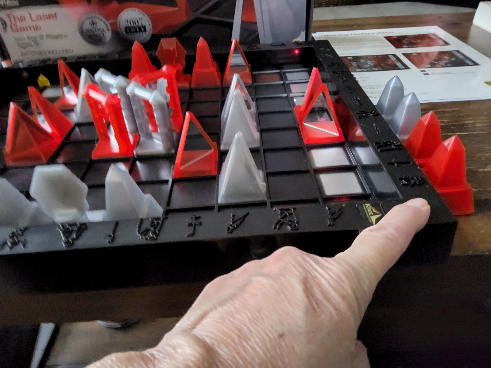 Khet Strategy At The Speed Of Light The Laser Game Mensa Select