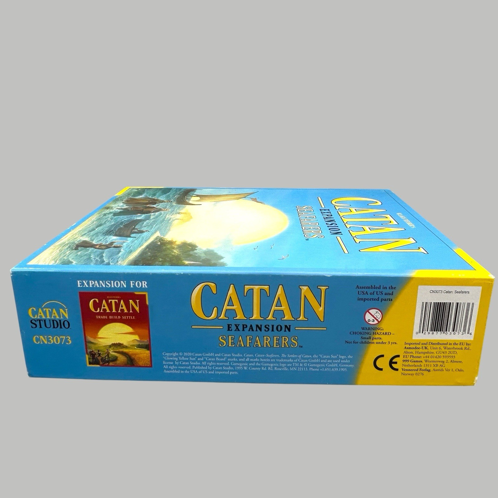 Catan Expansion Seafarers 2016 PLUS 5-6 Player Expansion Set Complete Used/New