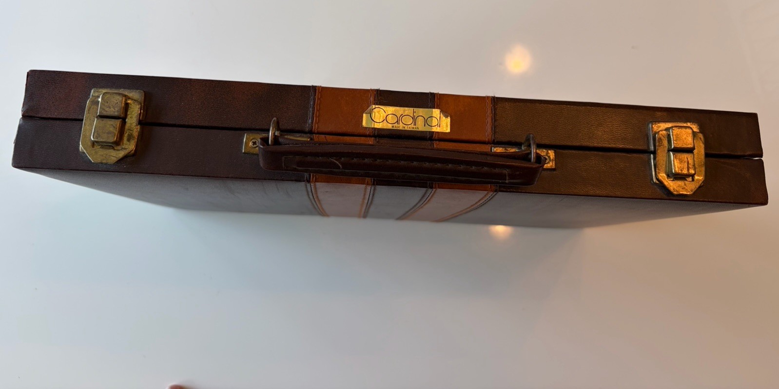 Vintage Cardinal Backgammon Set with Carrying Case – Complete