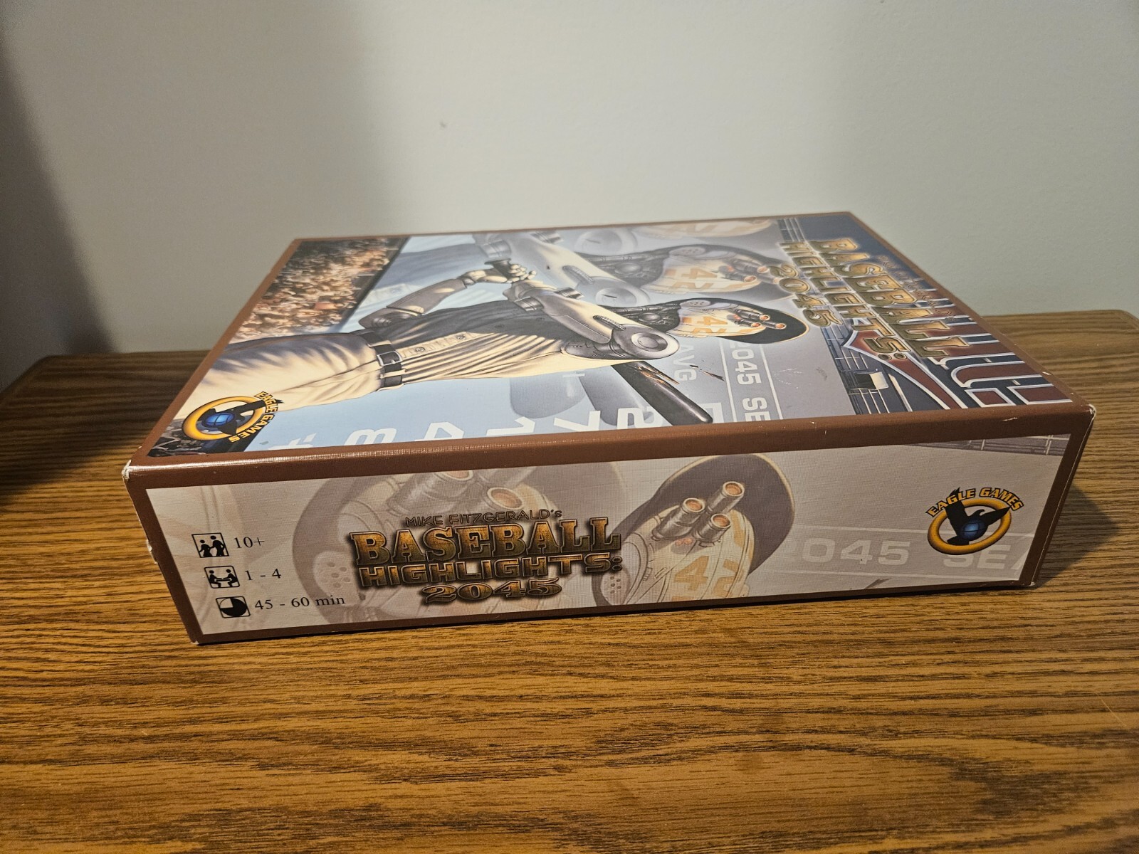 99% Complete Baseball Highlights 2045 Board Game Eagle Gryphon Games FREE SHIP