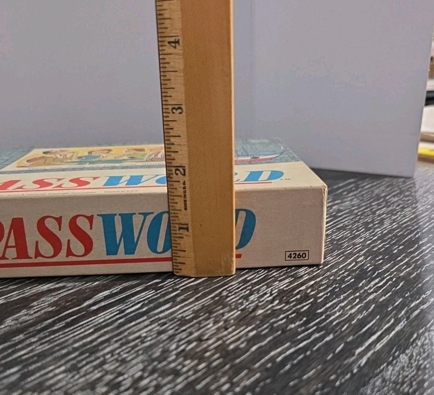 ORIGINAL Vintage 1962 Milton Bradley Password Board Game Complete! Volume 2 4260