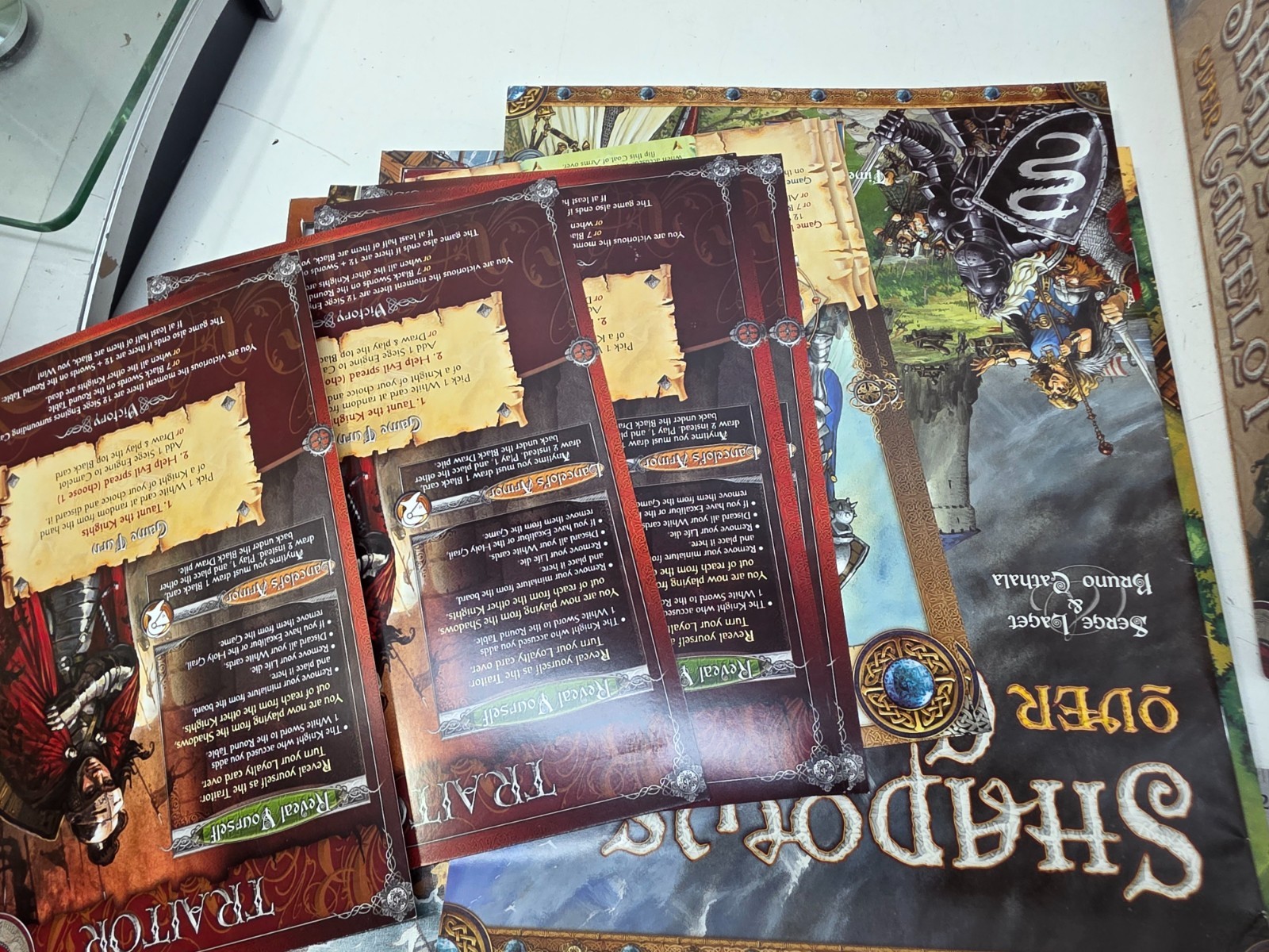 Shadows Over Camelot Board Game Days of Wonder 2012 SEALED CARDS MISSING 7 DICE