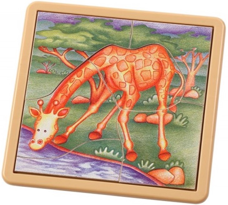 BRAND VOILA TOY KIDS STRATEGIC GIRAFFE BOARD GAME GIFT SAFARI JIGSAWS PUZZLE