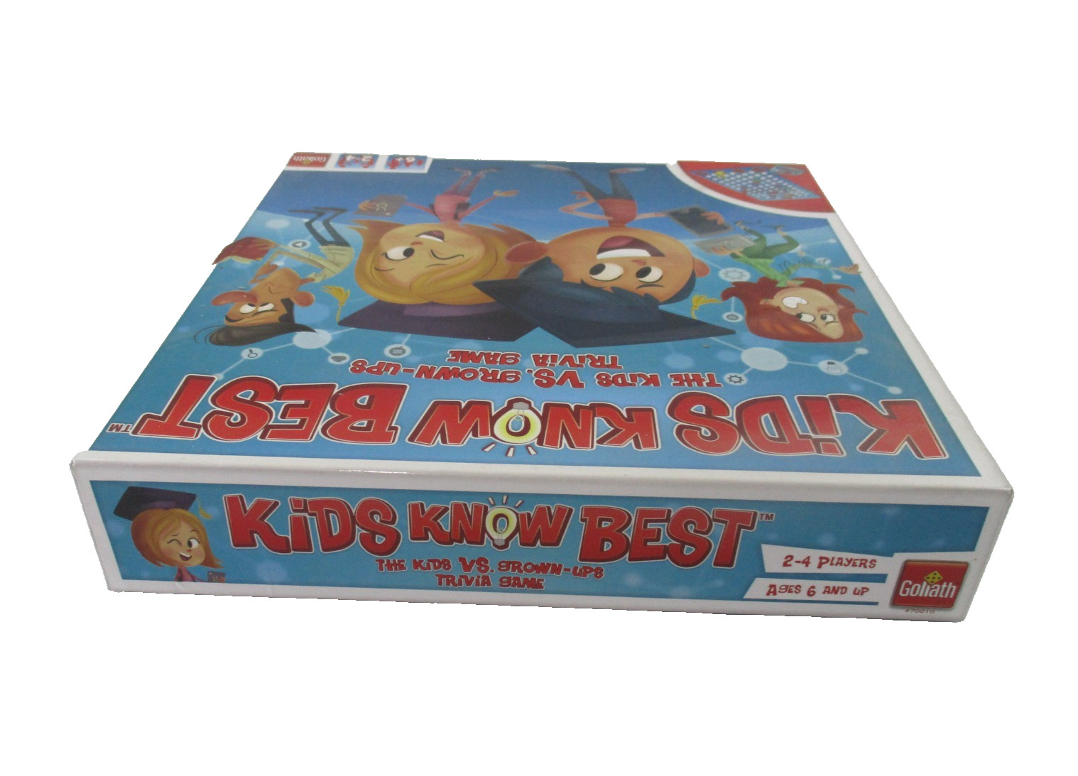 Kids Know Best Kids vs Grown-Ups Trivia Game 6+ 2-4 Player Goliath 2017 Complete