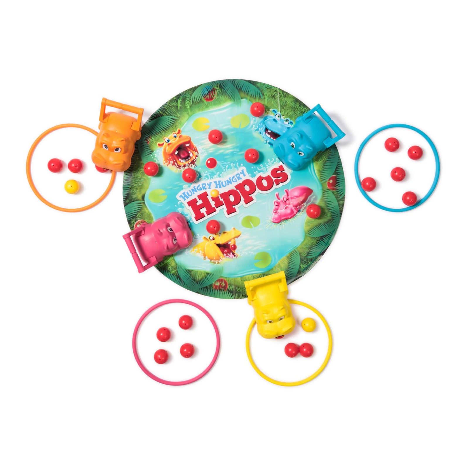 , Hungry Hungry Hippos Giant Edition, Family Game for Indoor & Outdoor Play w…