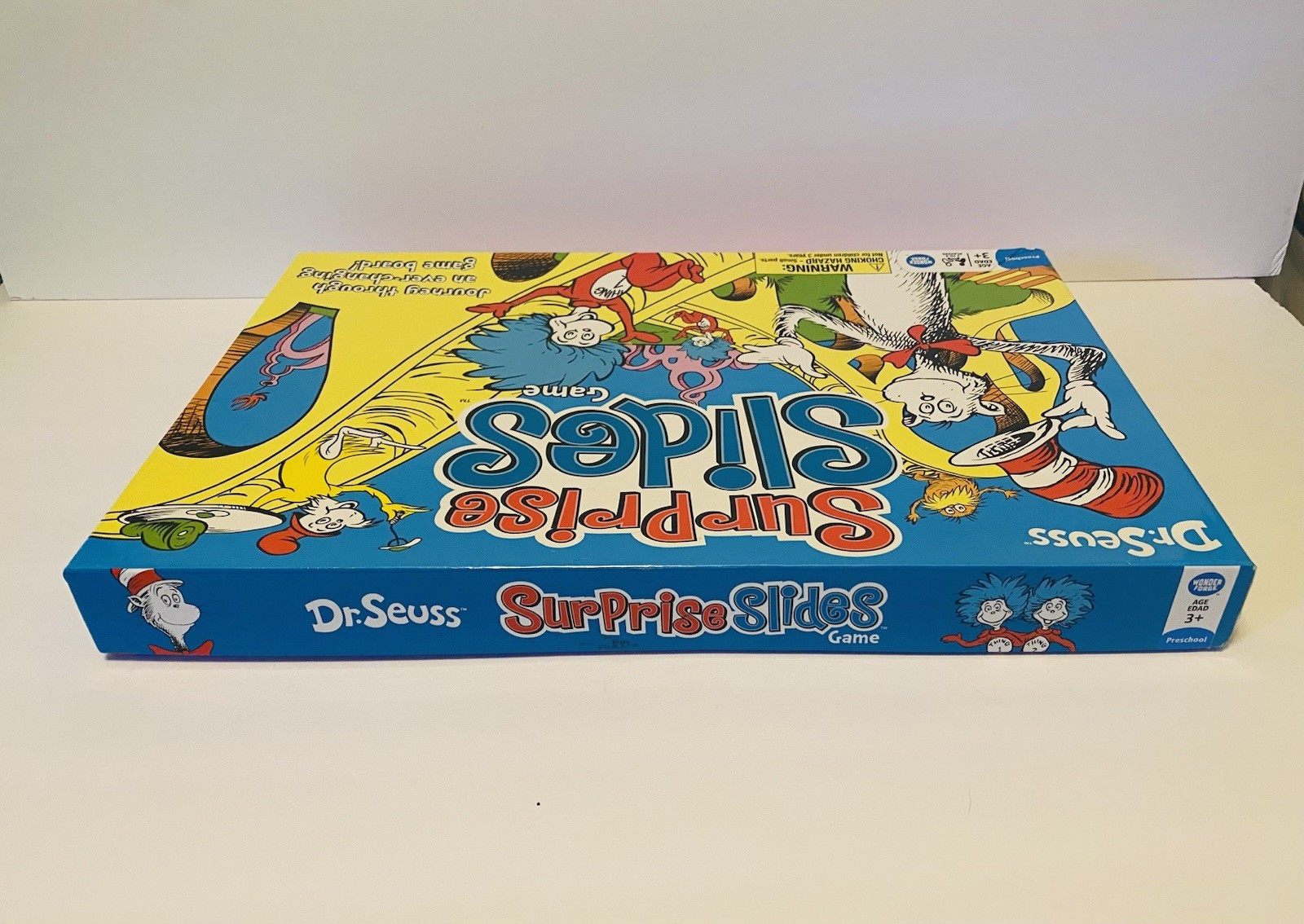 Dr. Seuss Surprise Slides Board Game “Cat in the Hat” by Wonder Forge