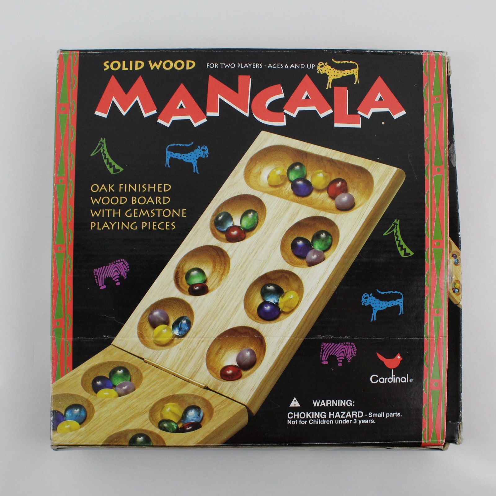 Vintage Solid Wood “Mancala” Game 1996, complete #181