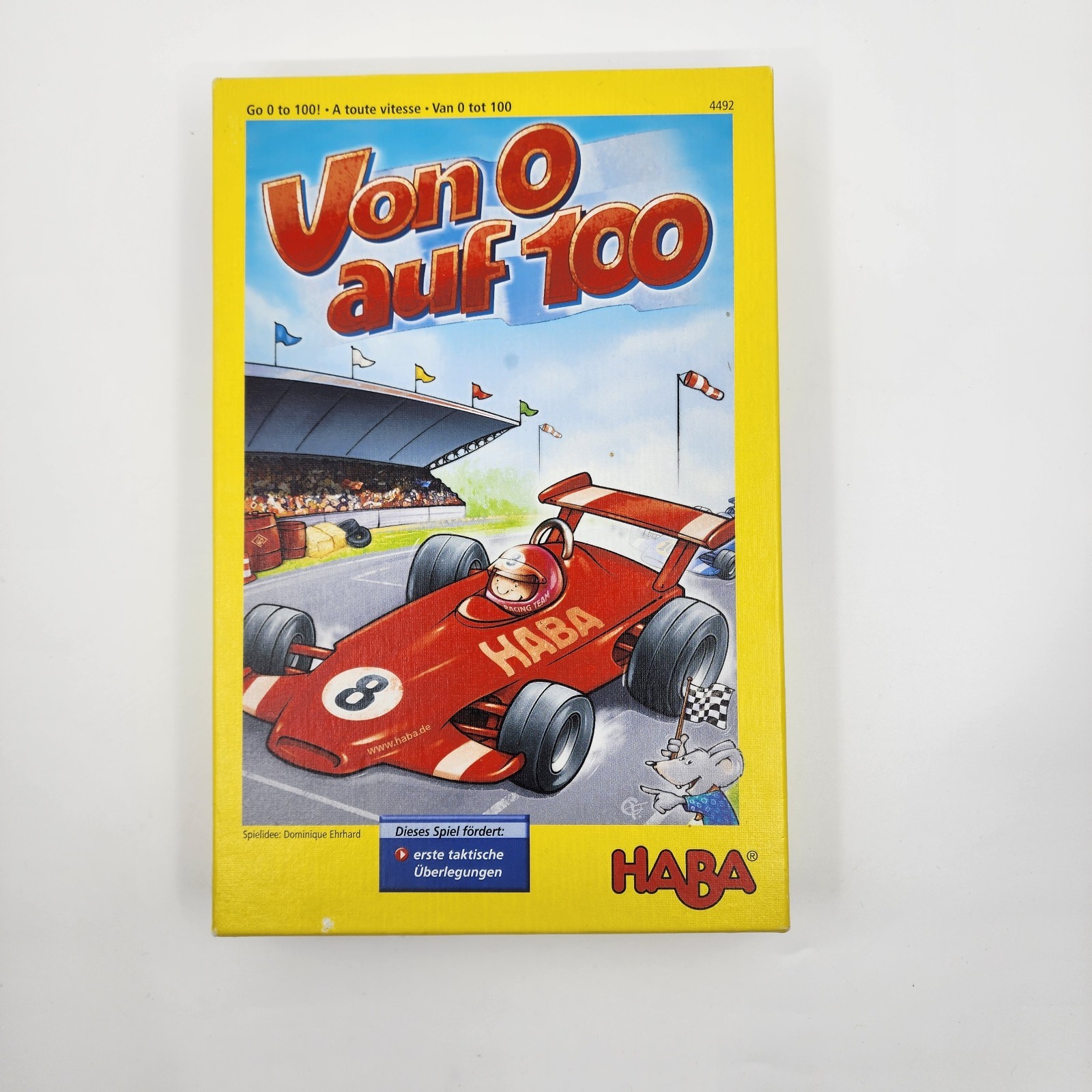 RARE HABA Von 0 Auf 100 2005 Board Game From 0 to 100 2005 German Edition #4492
