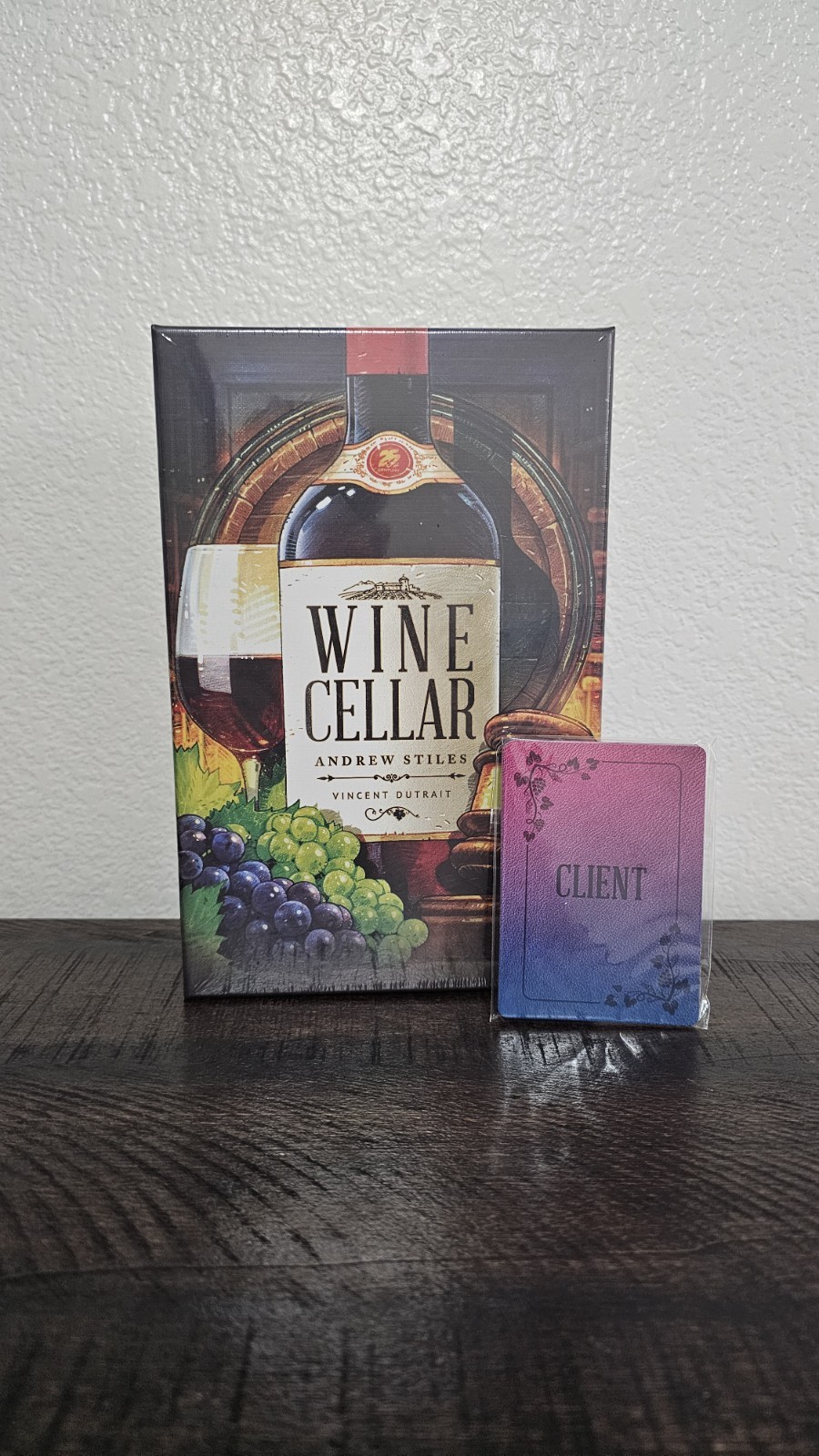 25th Century Games: Wine Cellar. New In Shrink. Bonus Cards. Free Shipping