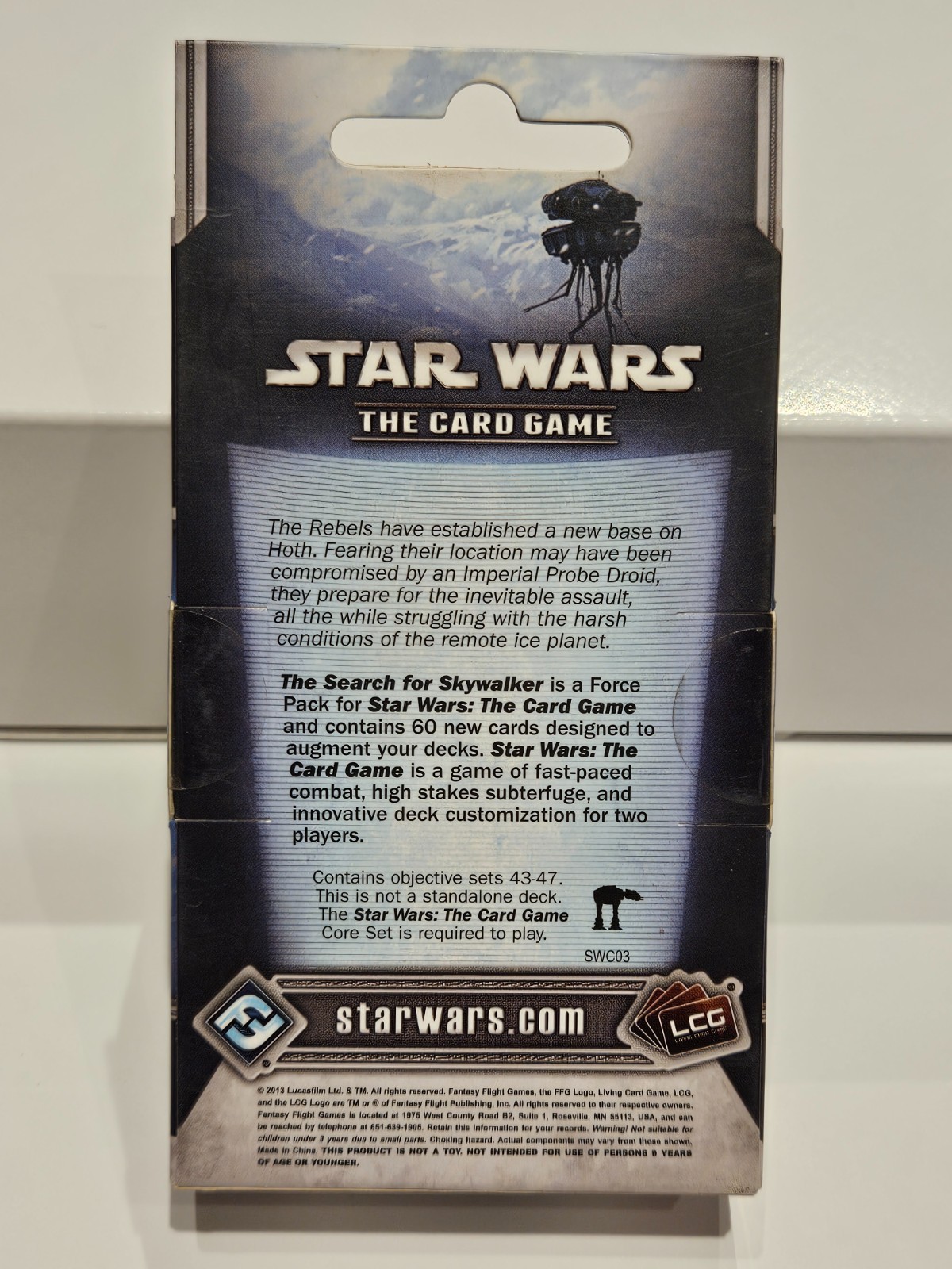 Star Wars the Living Card Game (LCG) The Search for Skywalker Force Pack