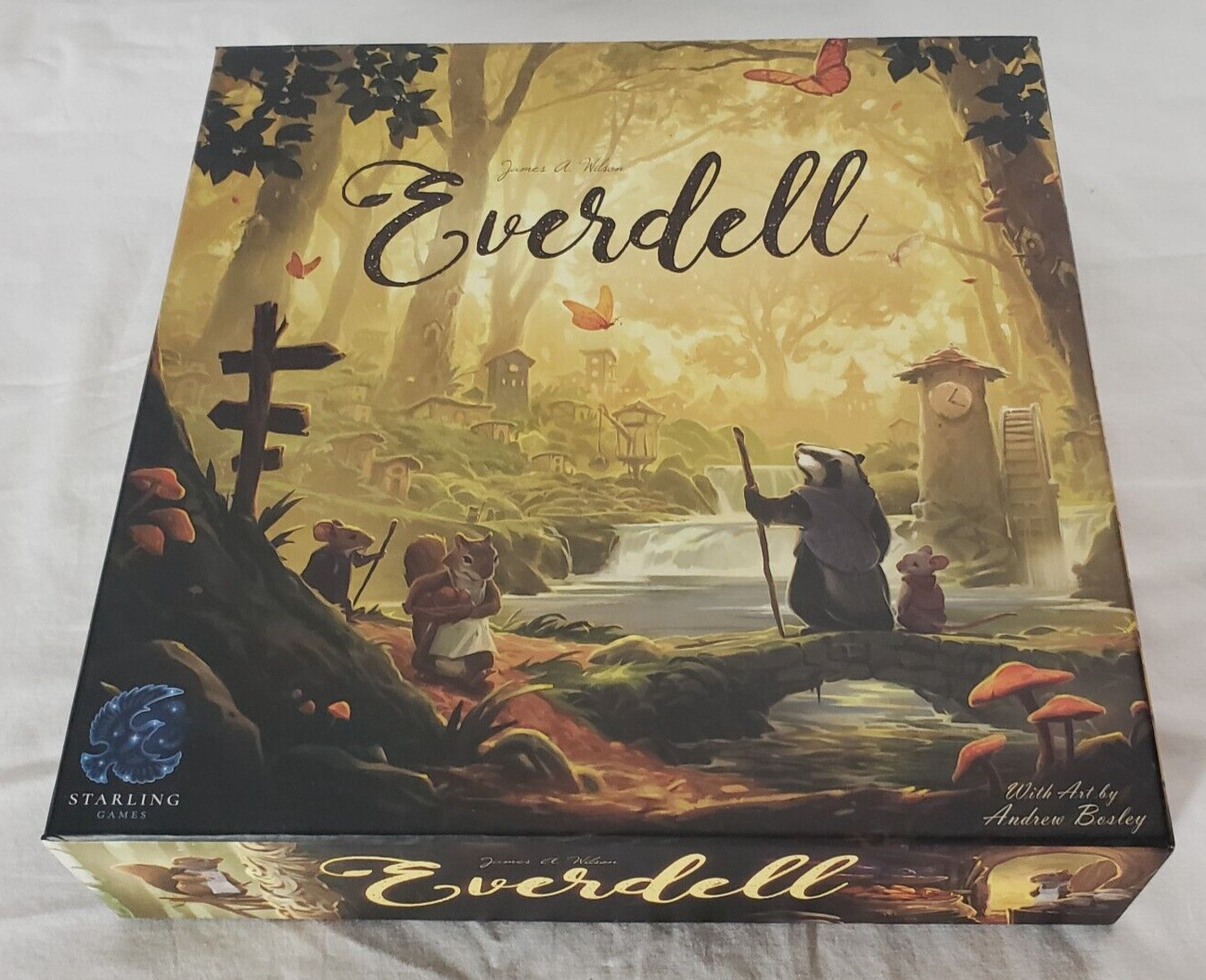 OPEN BOX NEVER PL AYED Spring 2019 2nd ed. Starling Games Everdell Game – 100%