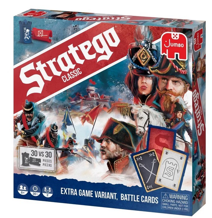 New & Sealed Stratego Classic War Strategy Board Game With Battle Cards
