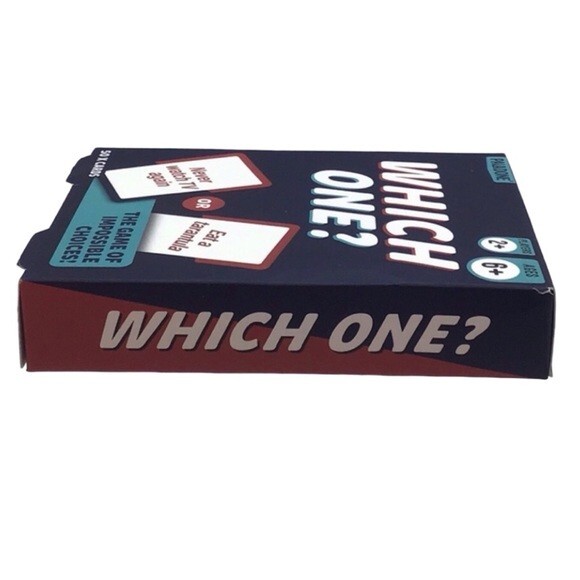Paladone Which One? Card Game–See Description