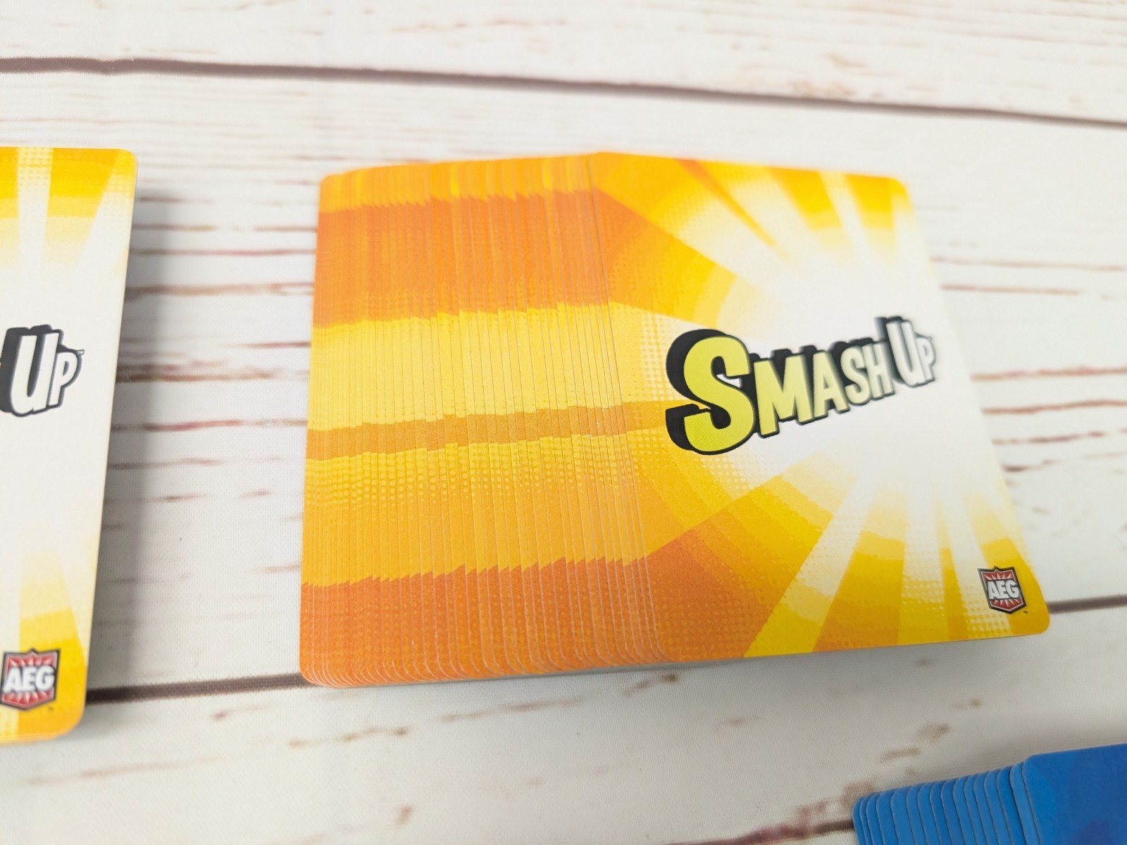 Smash Up Board Game Card Game Original Base Set & Big Geeky Box Contents AEG