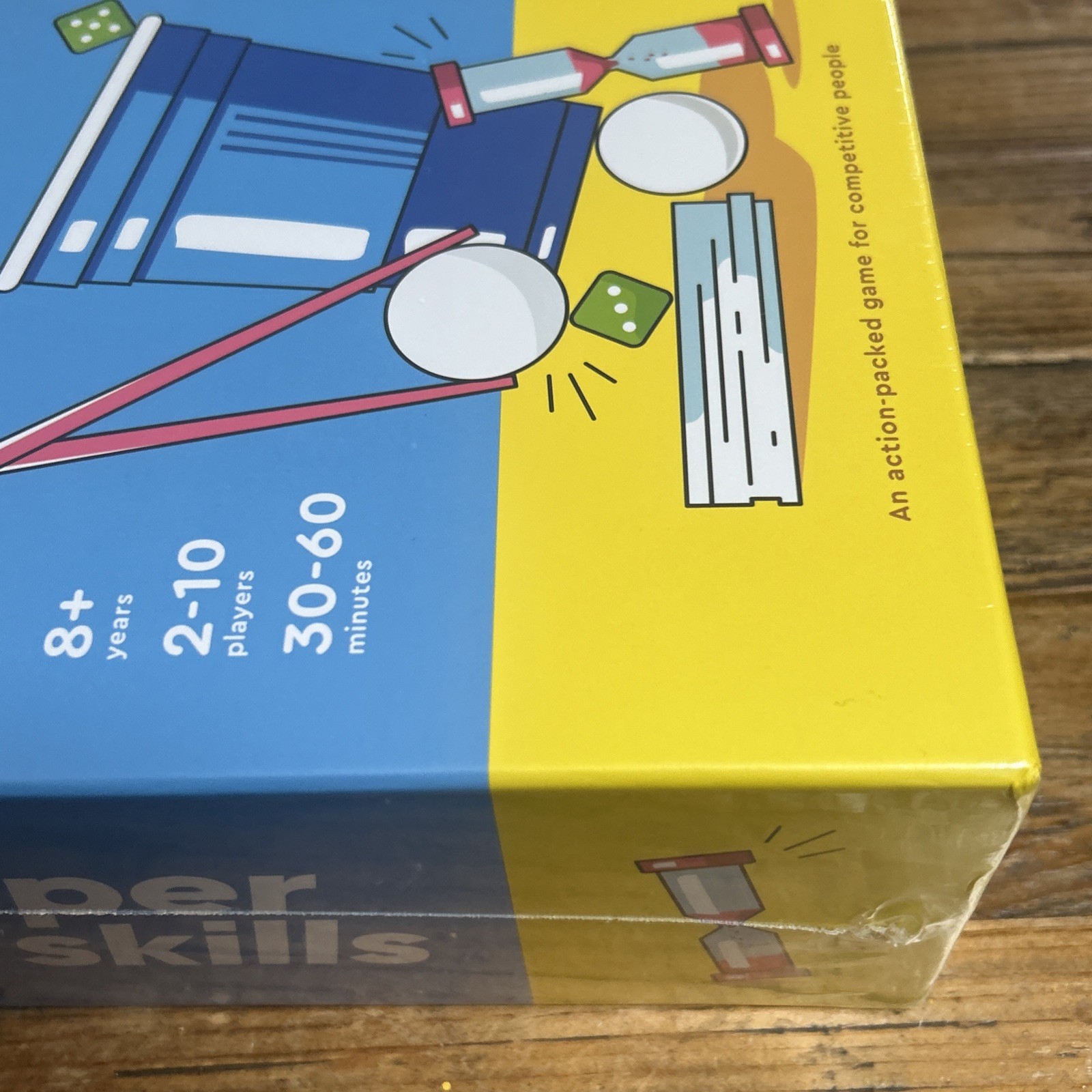 NEW SEALED! Super Skills An Action-Packed Challenge Game For Competitive People