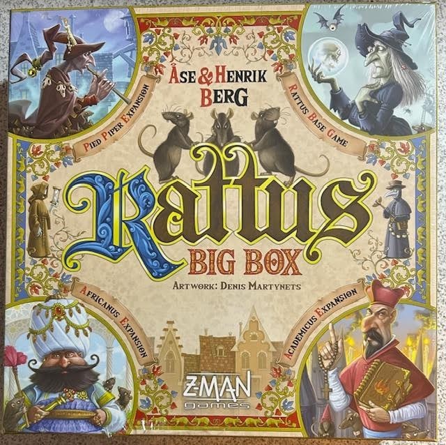 Rattus Big Box NEW BOARD GAME by Z-Man Games