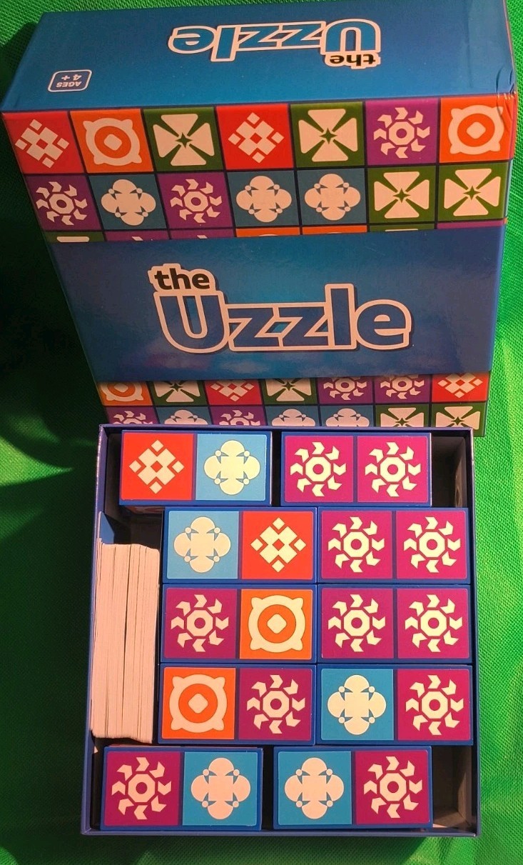 The Uzzle Board Game, Family Board Games for Children & Adults 100% Complete