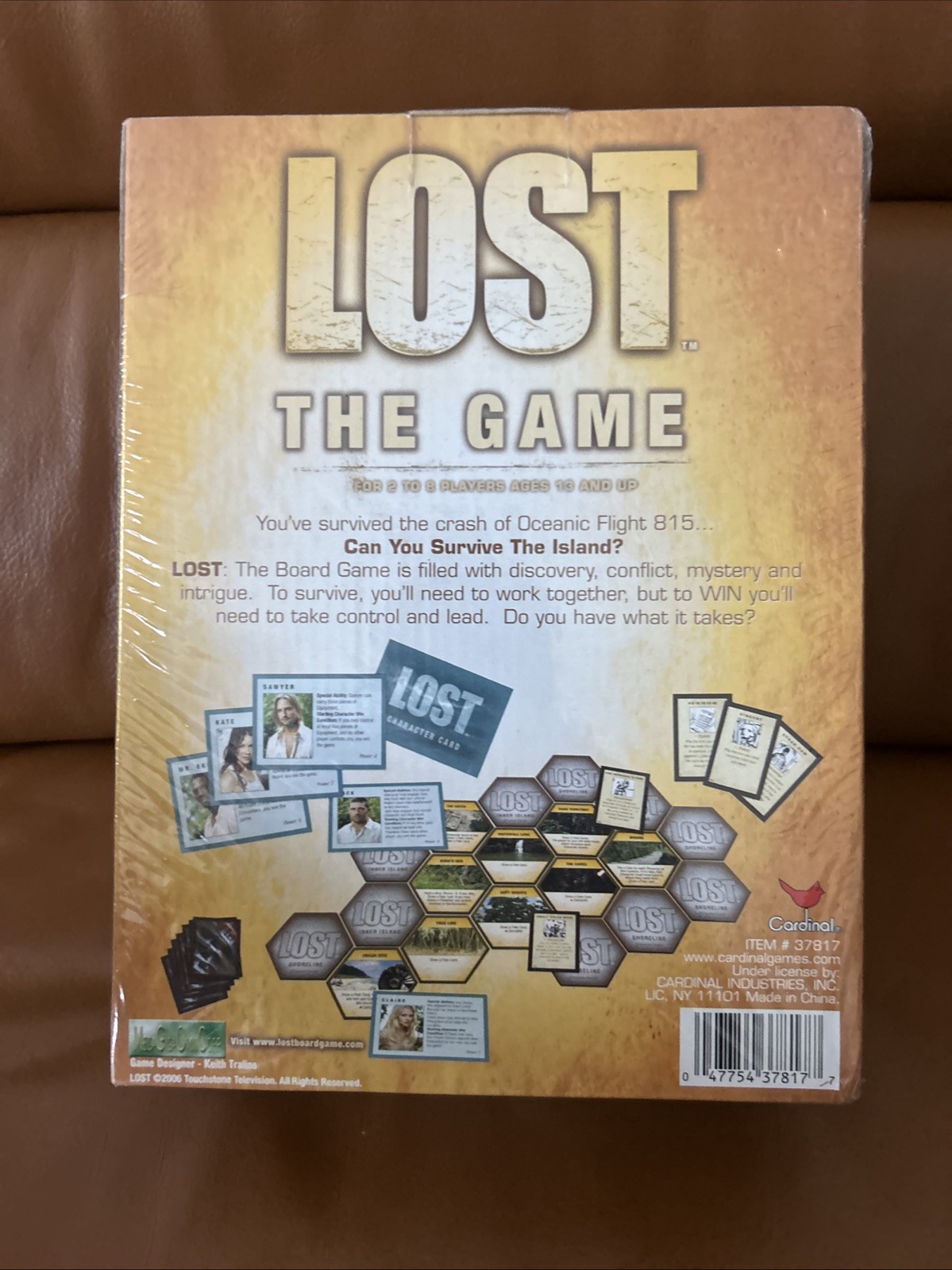Cardinal Games 2006 TV Show ~ Lost The Game Board Game ~ Brand New Sealed