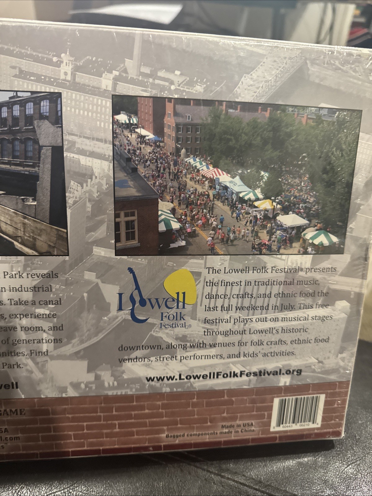 Awesomeness is Lowell Massachusetts Commemorative Board Game NEW 2018 Sealed