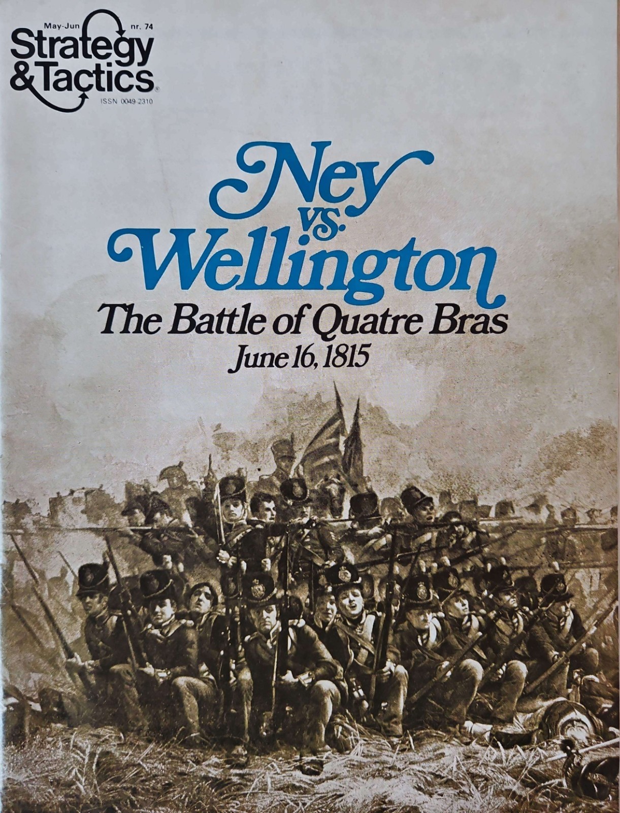 VTG SPI Strategy & Tactics #74 NEY vs WELLINGTON 1815 UNPUNCHED 1979 PRESTINE