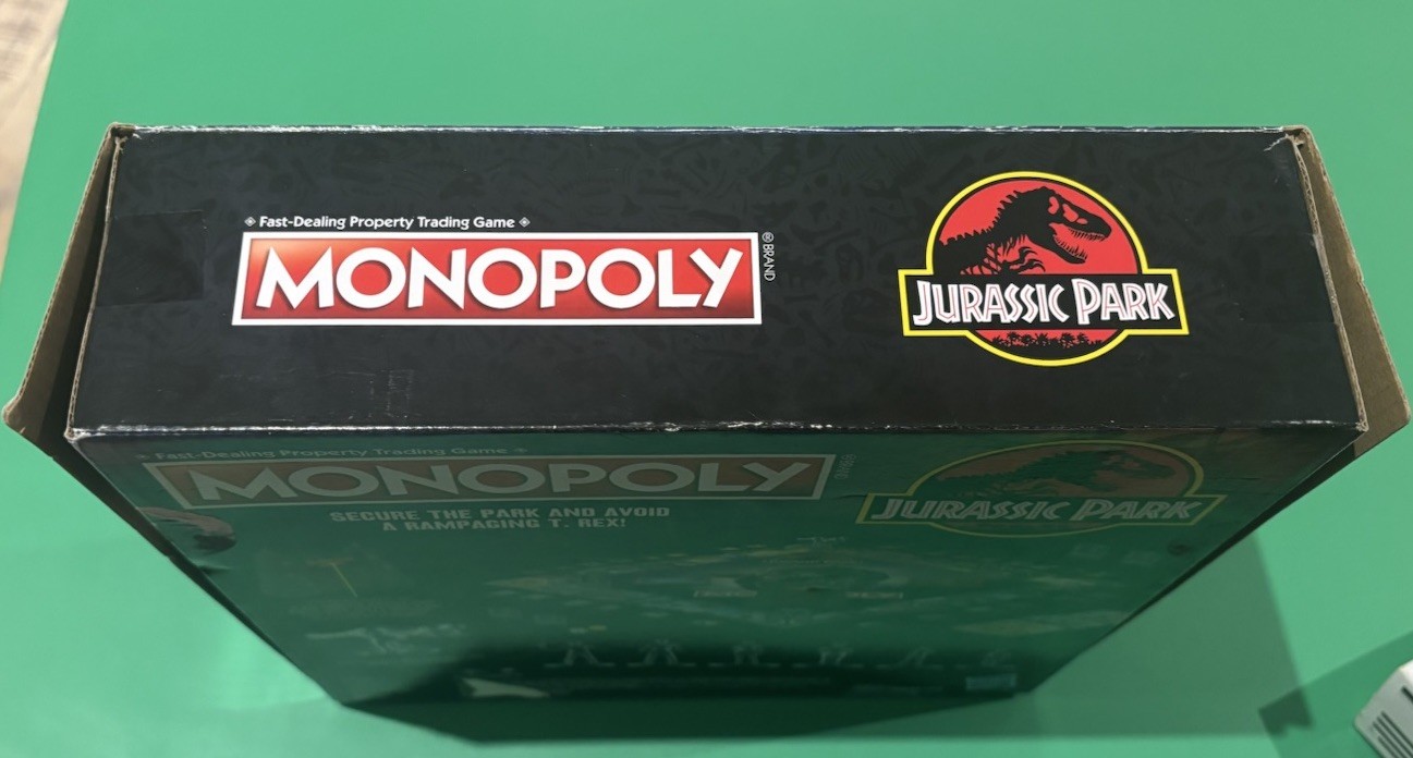 Monopoly Jurassic Park Edition Board Game (2021) – 100% Complete – Working Audio