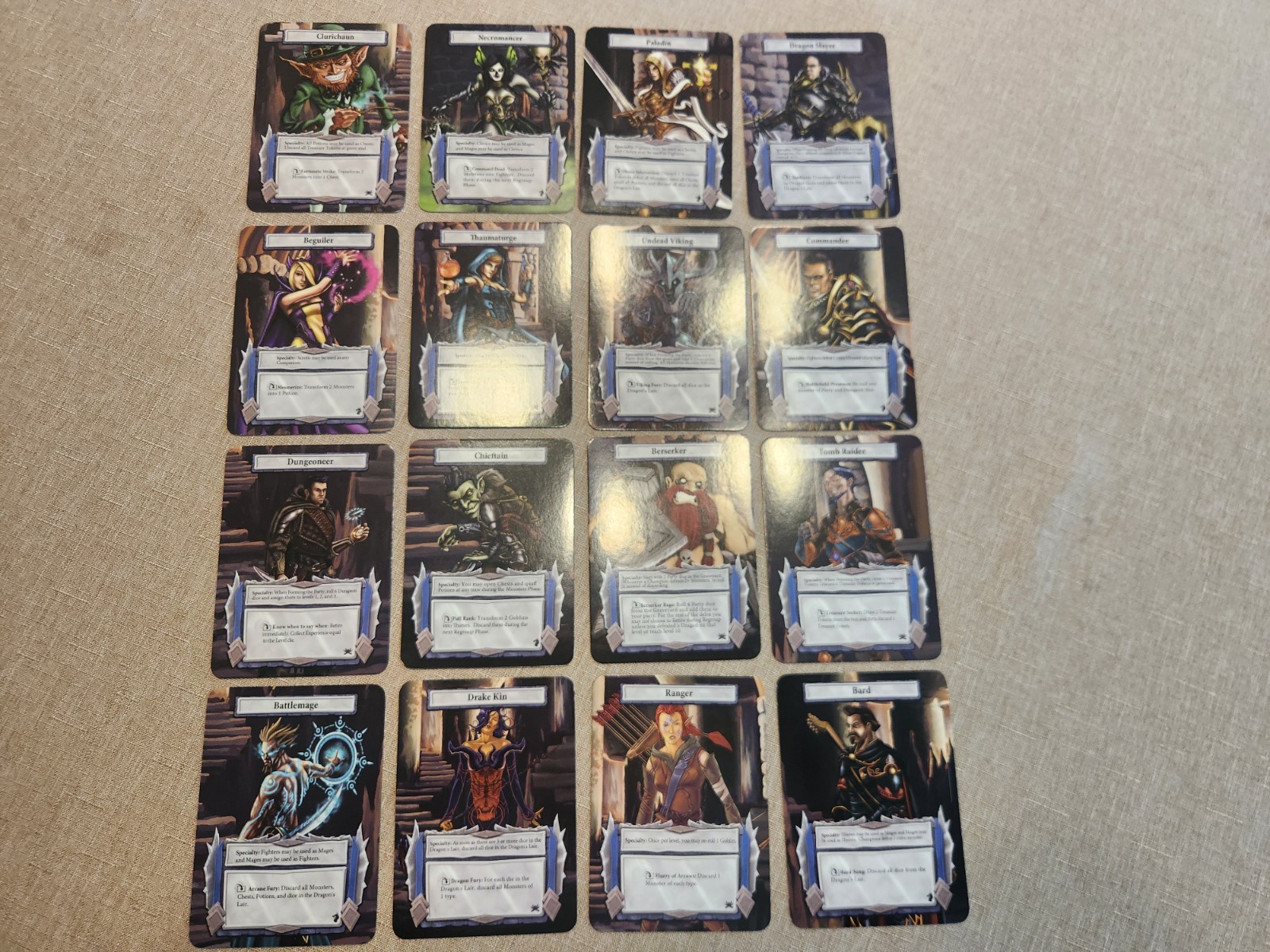 Dungeon Roll Dice Game with Winter Heroes Promo Pack TMG 2013 (1 Token Missing)